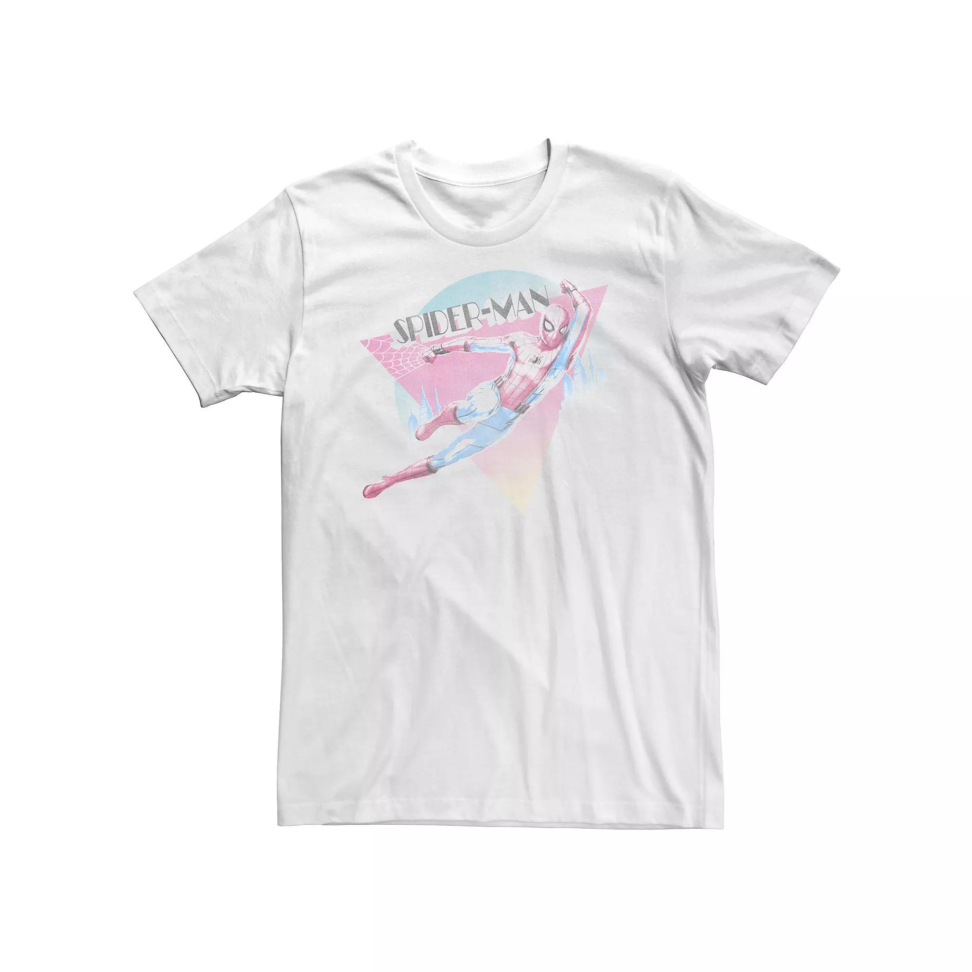 Big & Tall Marvel Spider-Man: Far From Home Spider-Man Swing Tee, Men's,  Product Image