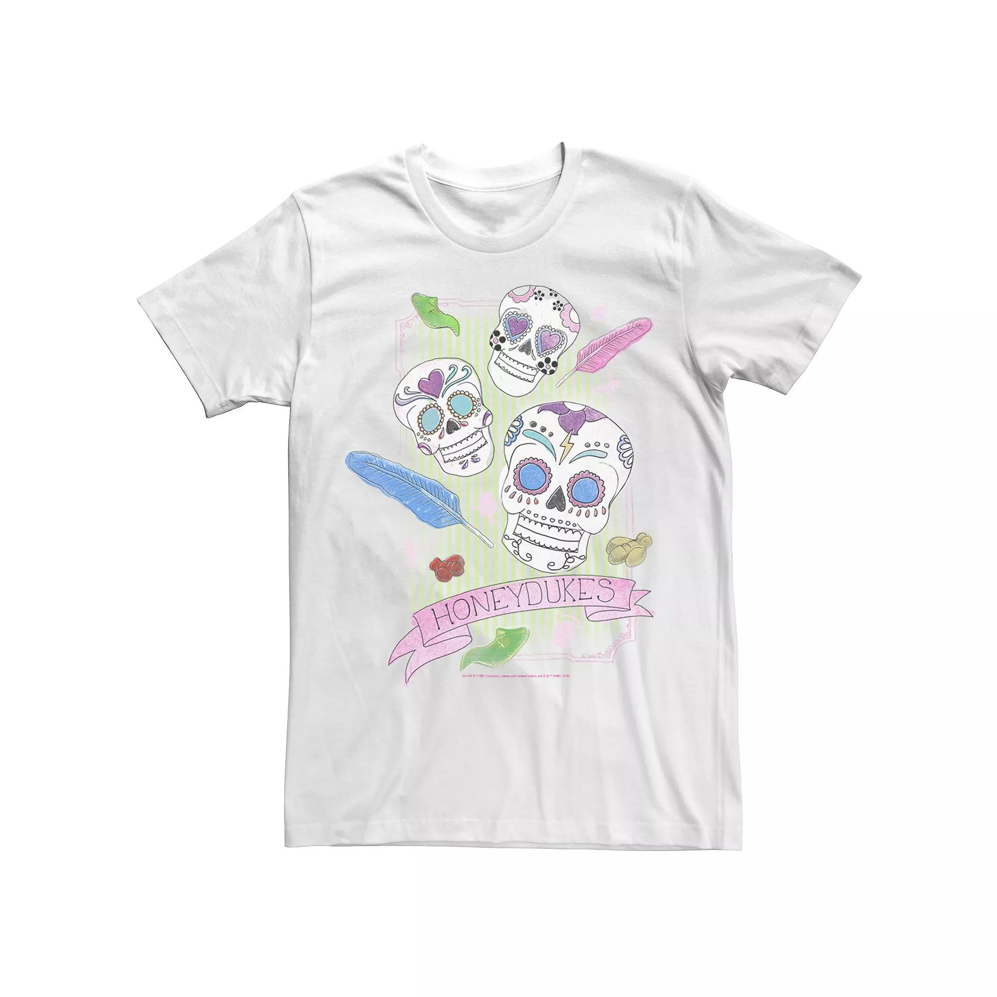 Men's Deathly Hallows 2 Honeydukes Sugar Skulls Tee,  Product Image