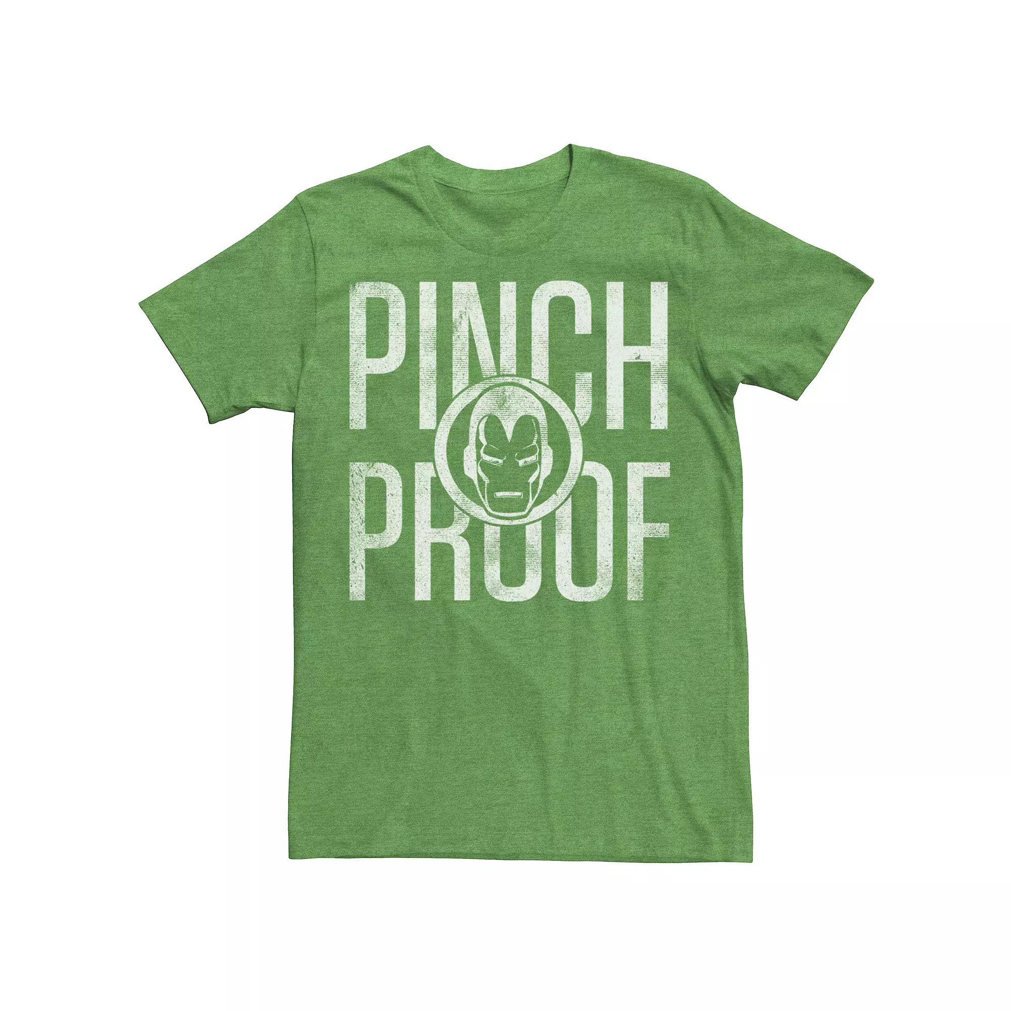 Men's Marvel Iron Man Pinch Proof St. Patrick's Graphic Tee,  Product Image