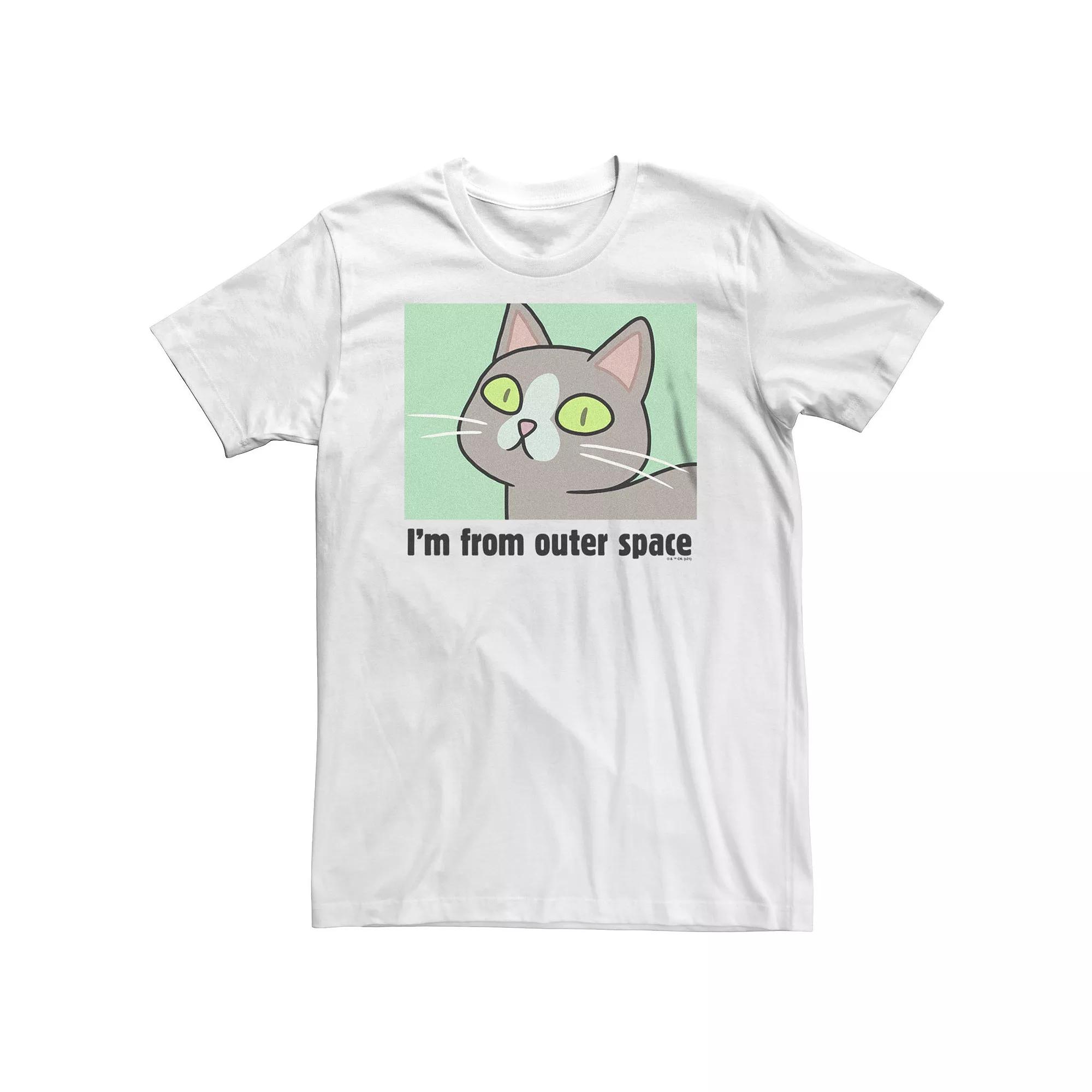 Big & Tall Rick And Morty From Outer Space Tee, Men's,  Product Image