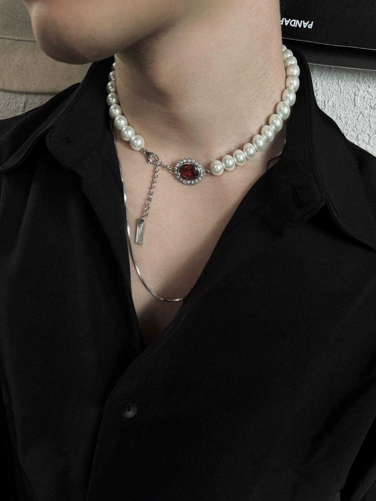 PEARL RUBY NECKLACE Product Image