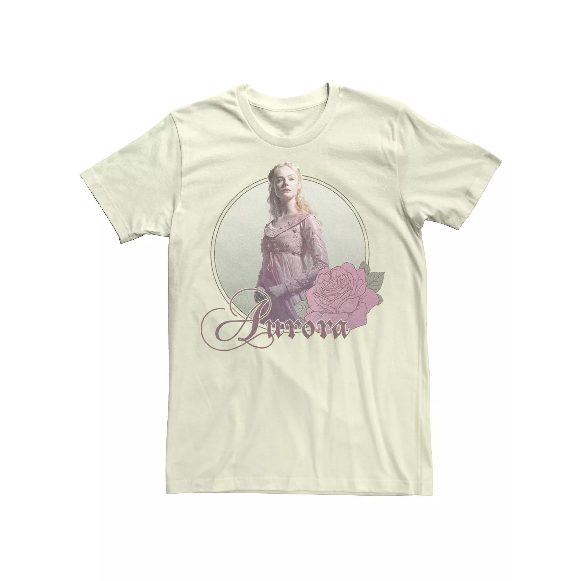 Disney's Maleficent Men's Aurora Circle Portrait Tee,  Product Image