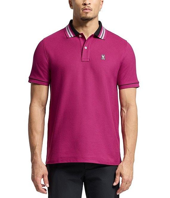 Psycho Bunny Henson Pique Short Sleeve Polo Shirt Product Image