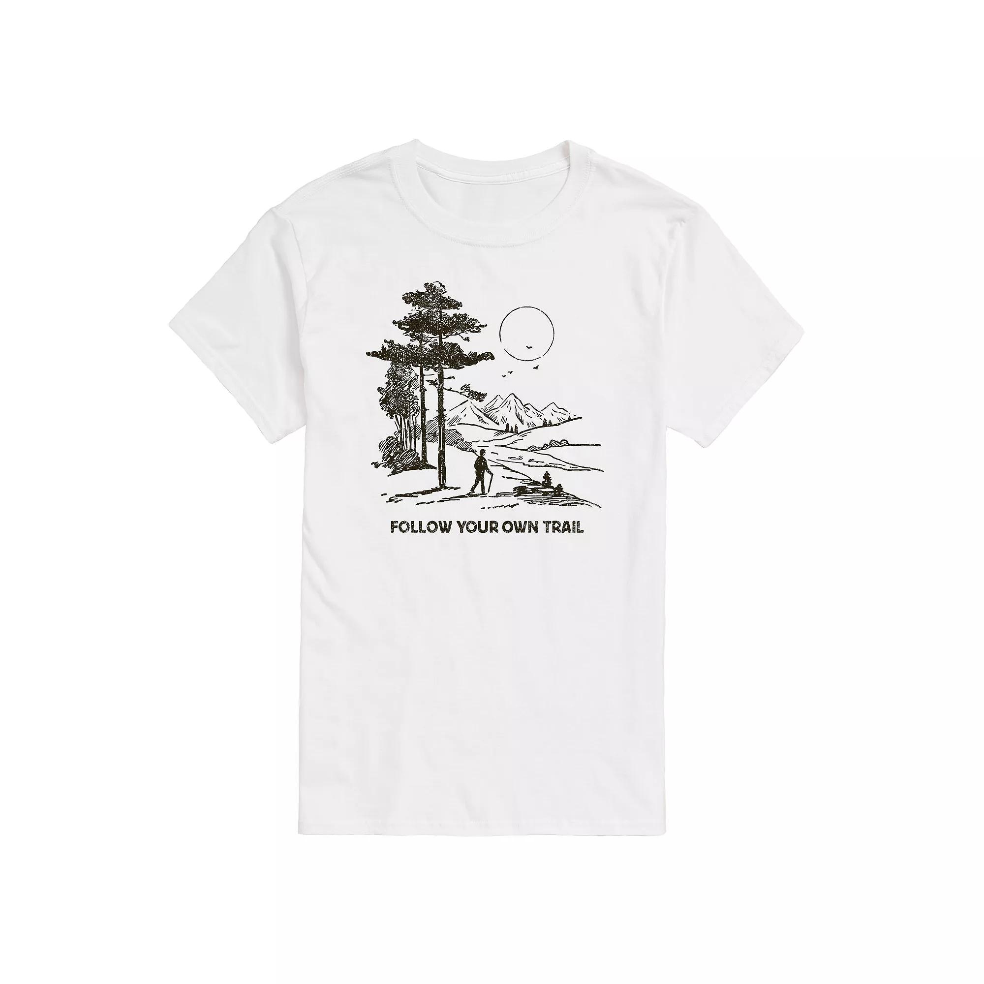 Men's Follow Your Own Trail Graphic Tee,  Product Image