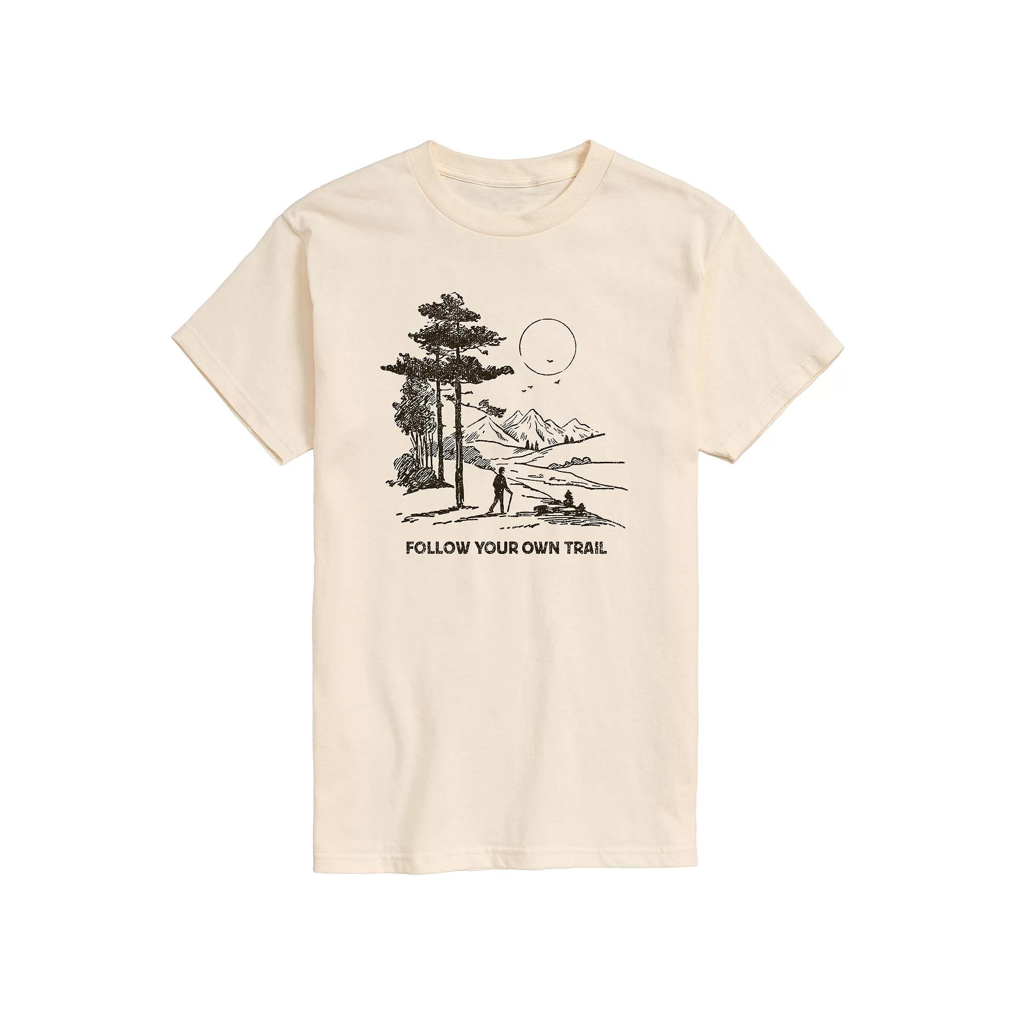 Men's Follow Your Own Trail Graphic Tee,  Product Image