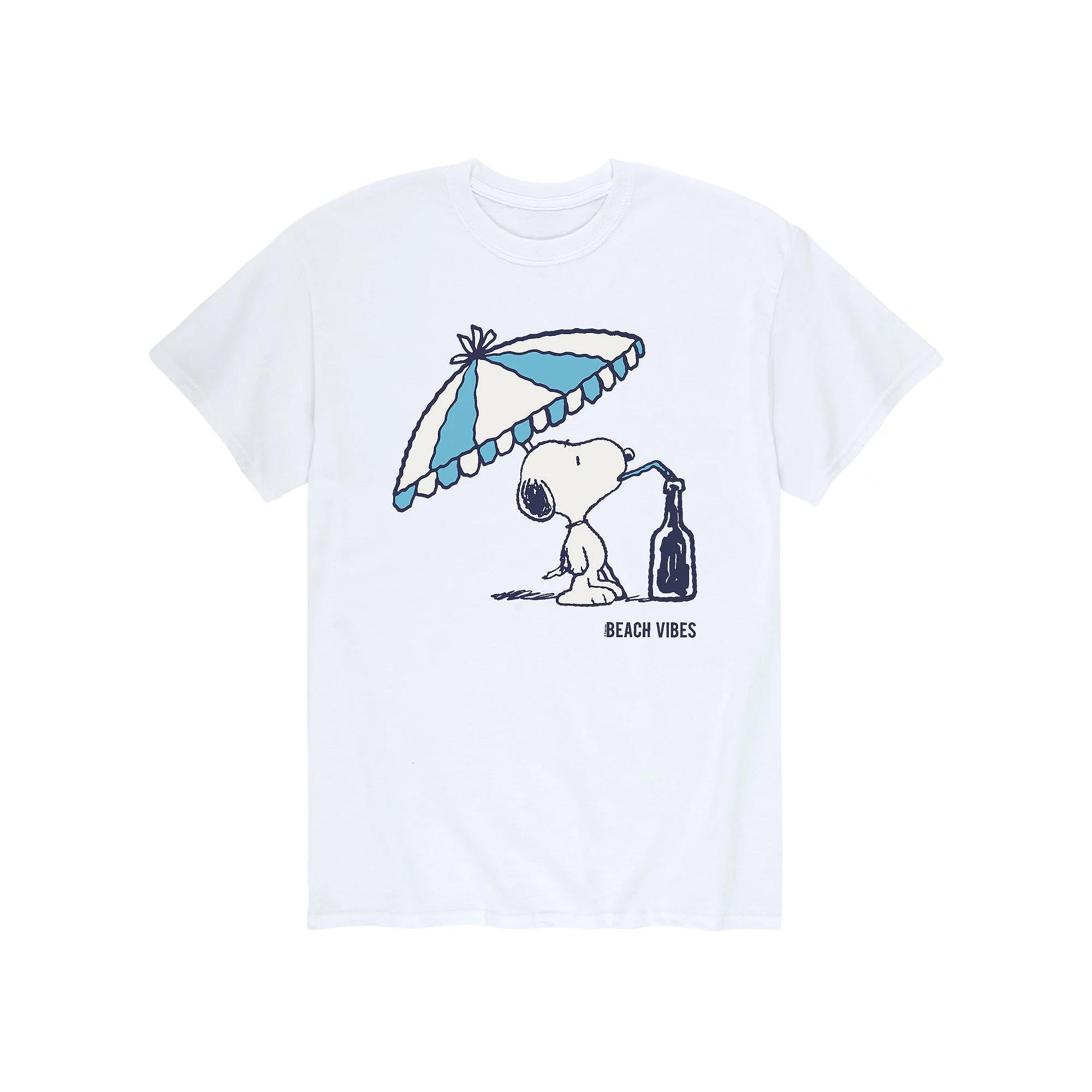 Men's Peanuts Snoopy Beach Vibes Tee,  Product Image