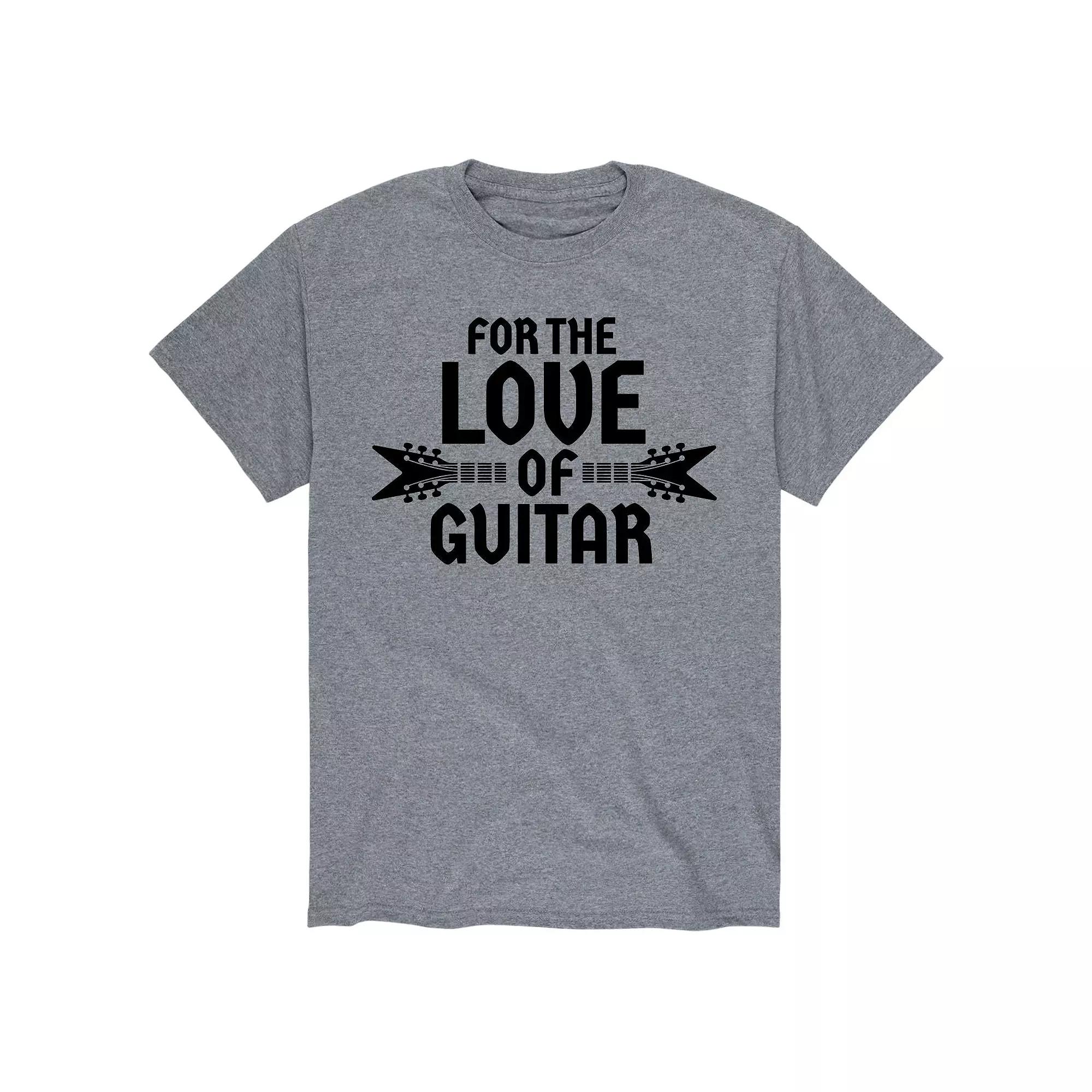 Men's For The Love Of Guitar Tee,  Product Image