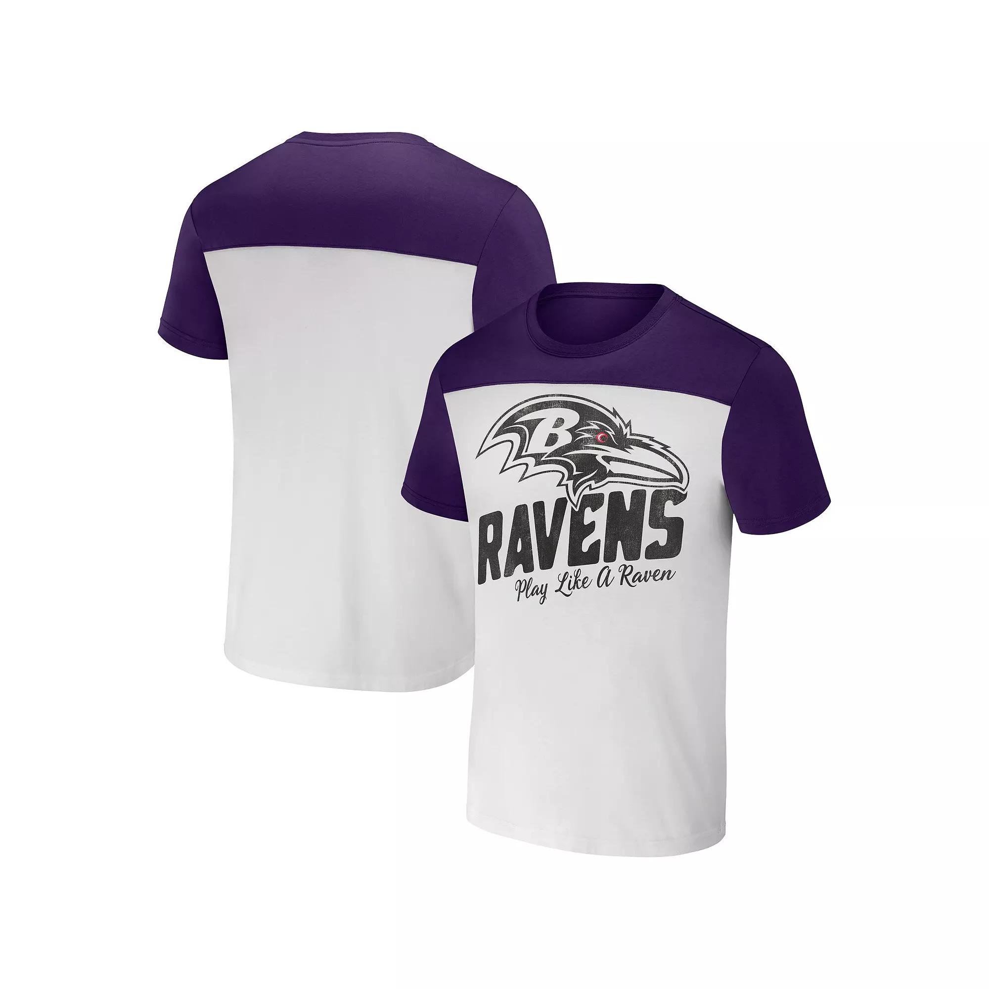 Men's NFL x Darius Rucker Collection by Fanatics Cream Kansas City Chiefs Colorblocked T-Shirt, Size: Medium, Beige Product Image