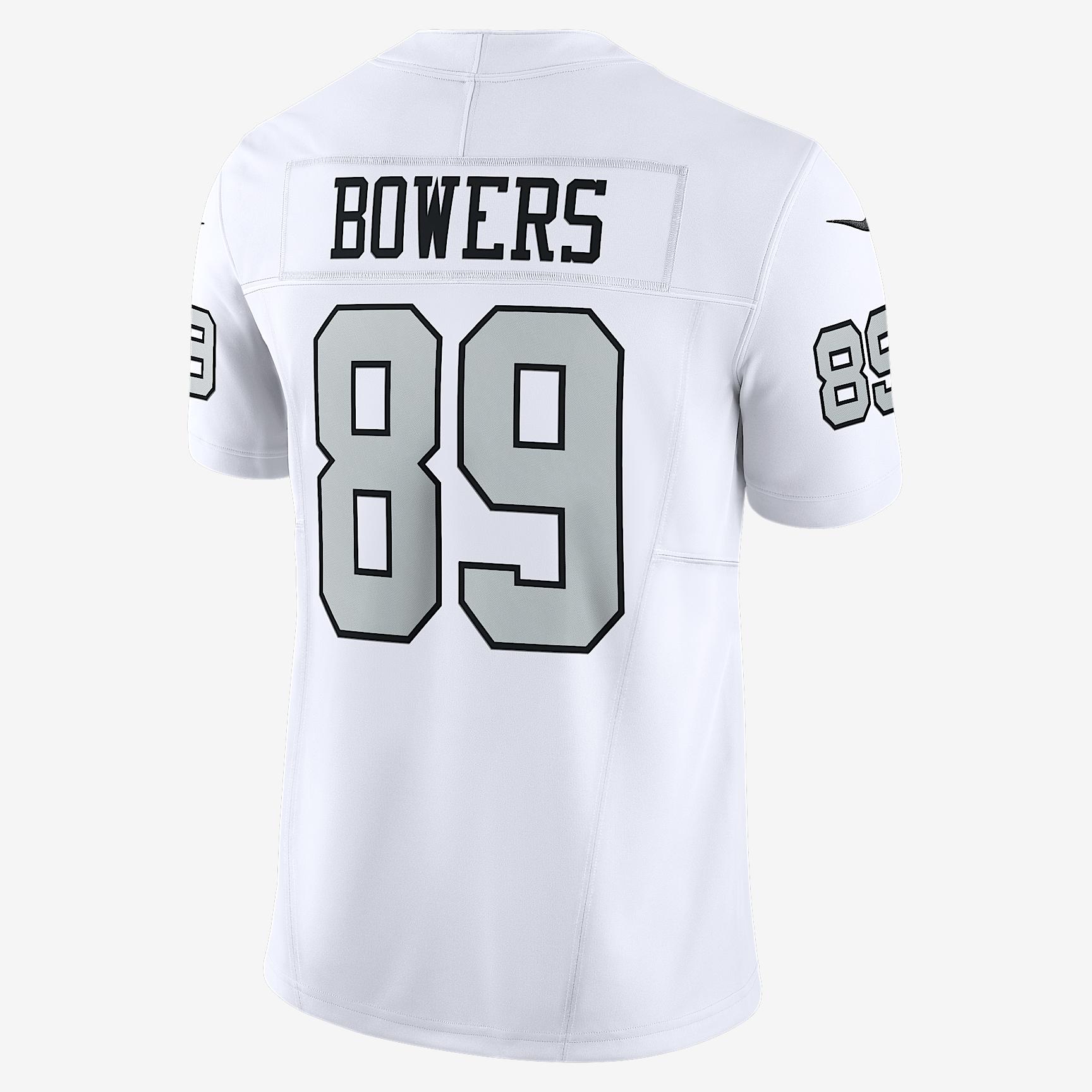 Brock Bowers Las Vegas Raiders Nike Mens Dri-FIT NFL Limited Jersey | 31NMORLC8DF-F9T Product Image