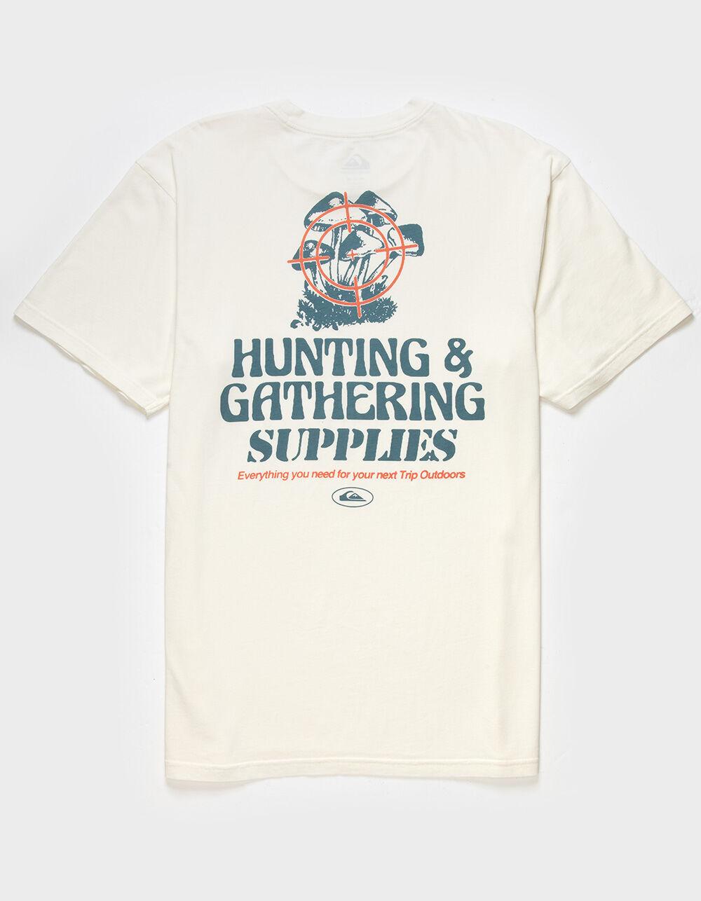 QUIKSILVER Hunt & Gather Mens Tee - CREAM Product Image