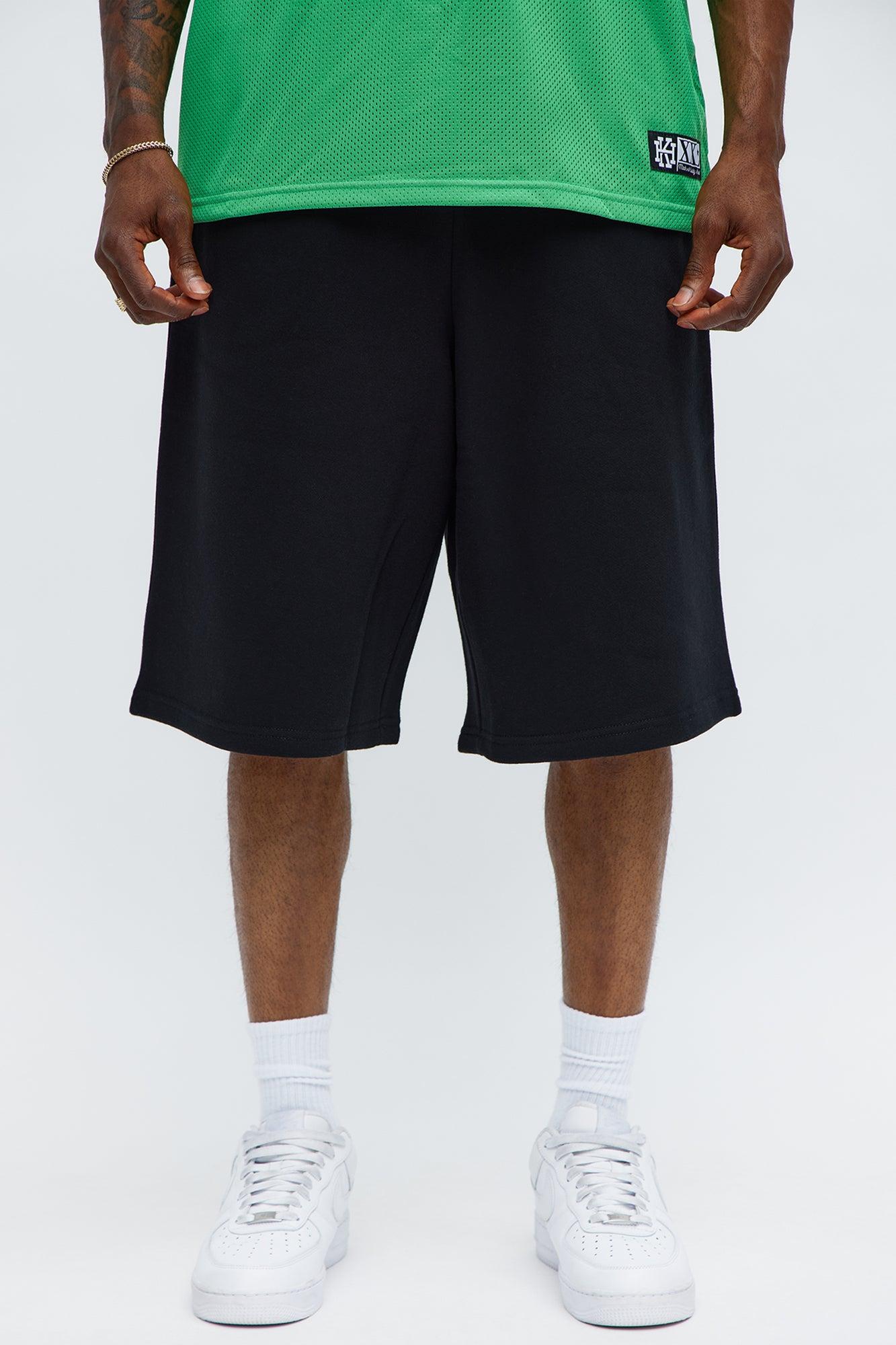 Tyson Baggy Shorts - Black Male Product Image