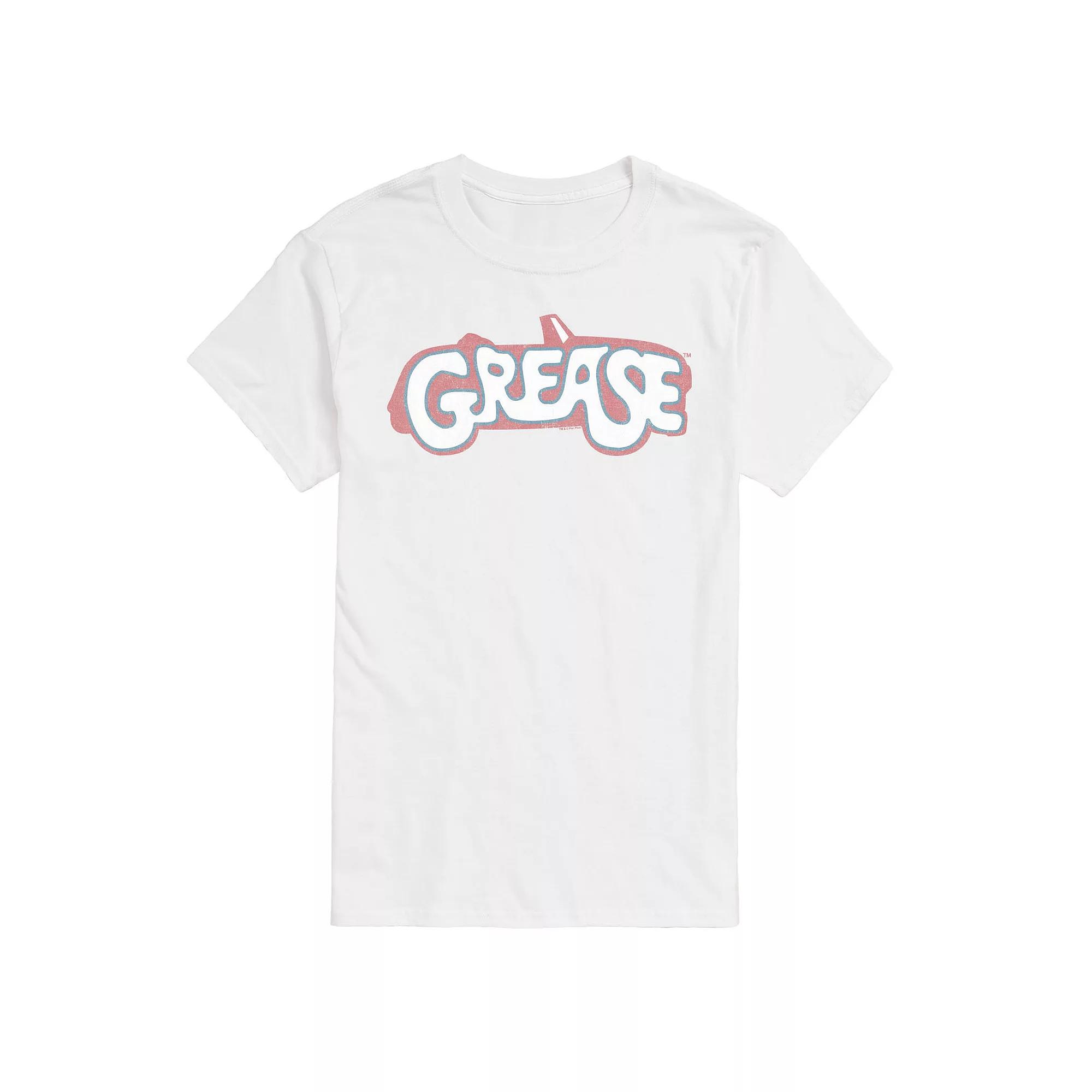 Big & Tall Grease Logo Tee, Men's,  Product Image