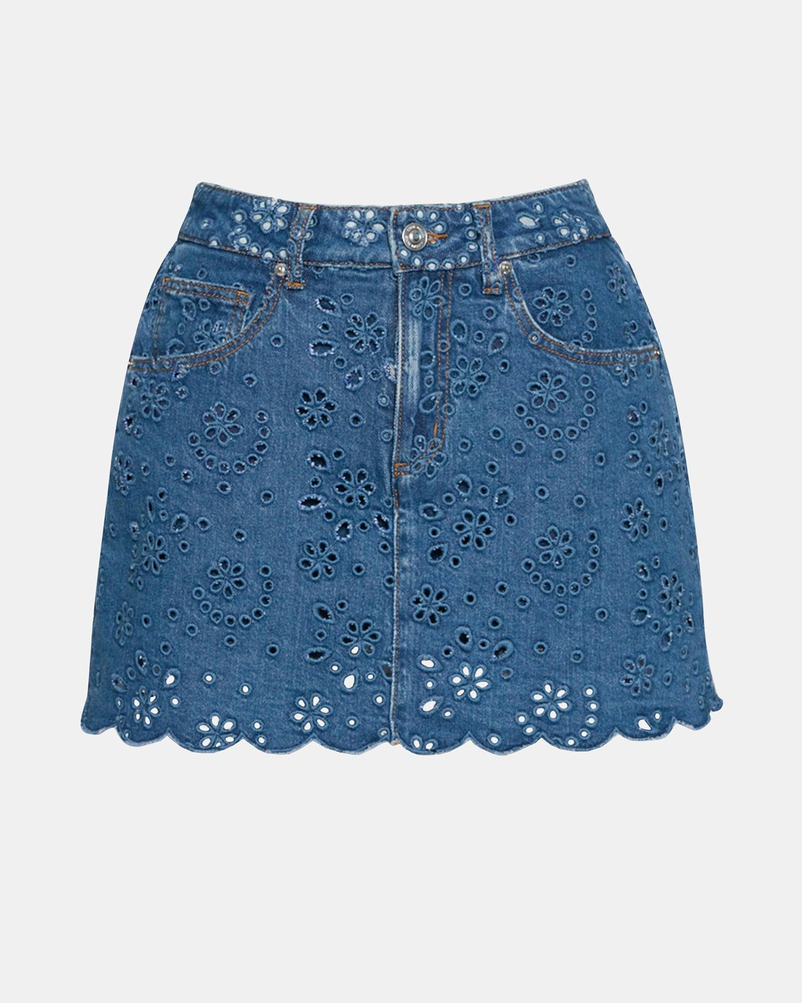DELILAH SKORT BLUE DEPTHS Female Product Image
