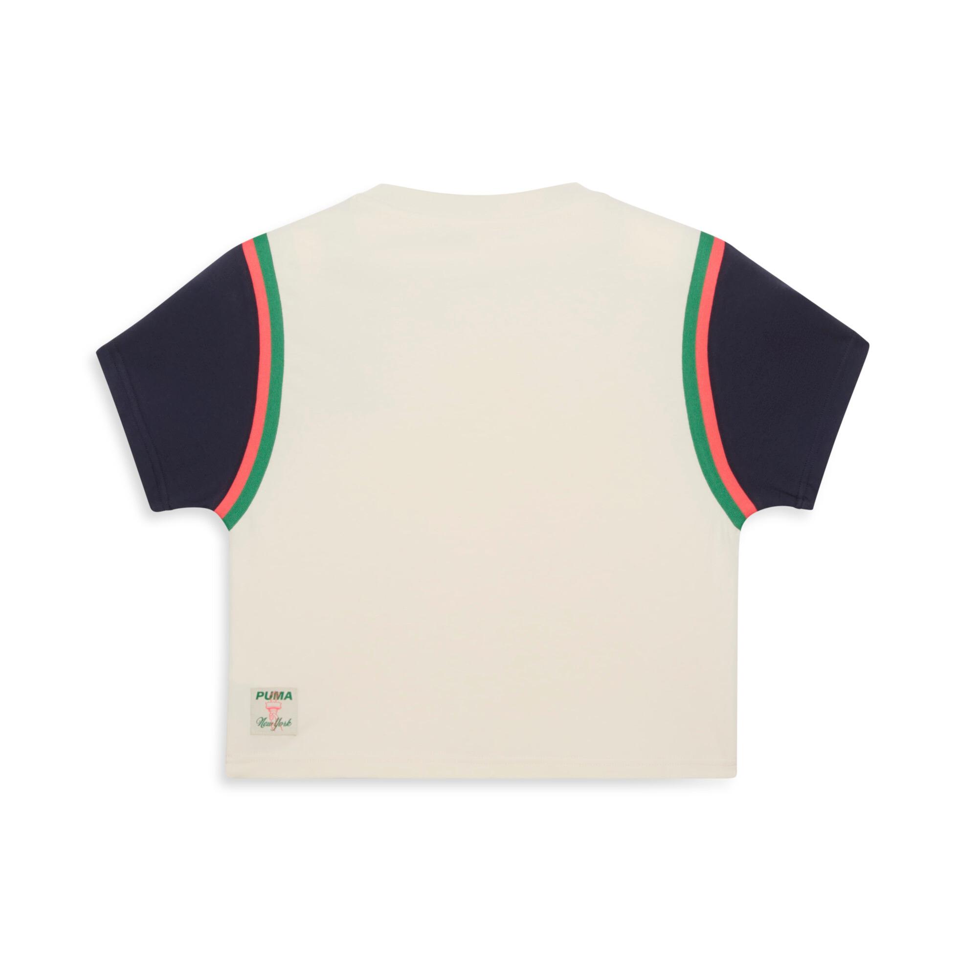 Wardrobe Essentials Bright Lights NYC Flagship Women's Baby Tee Product Image