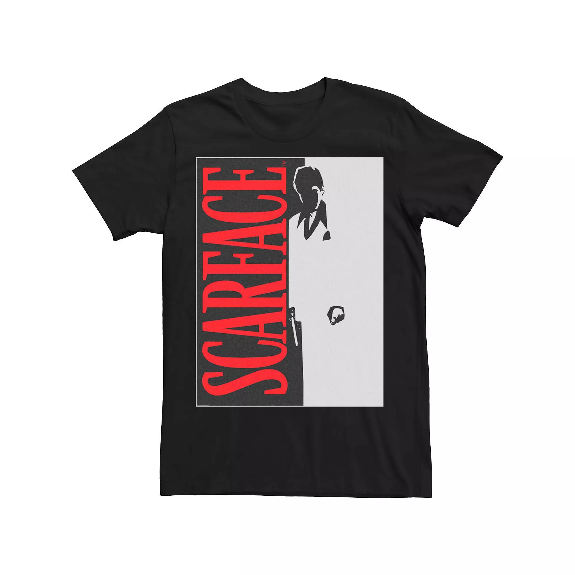 Big & Tall Scarface Poster Art Tee, Men's,  Product Image