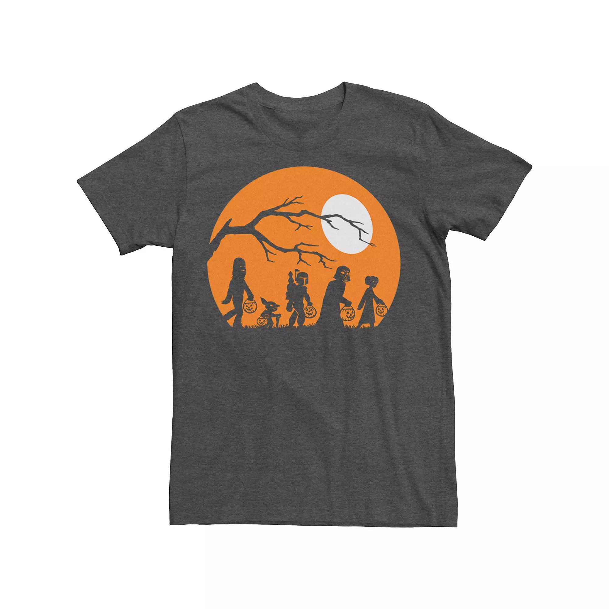 Big & Tall Star Wars The Haunt Silhouette Halloween Tee, Men's,  Product Image