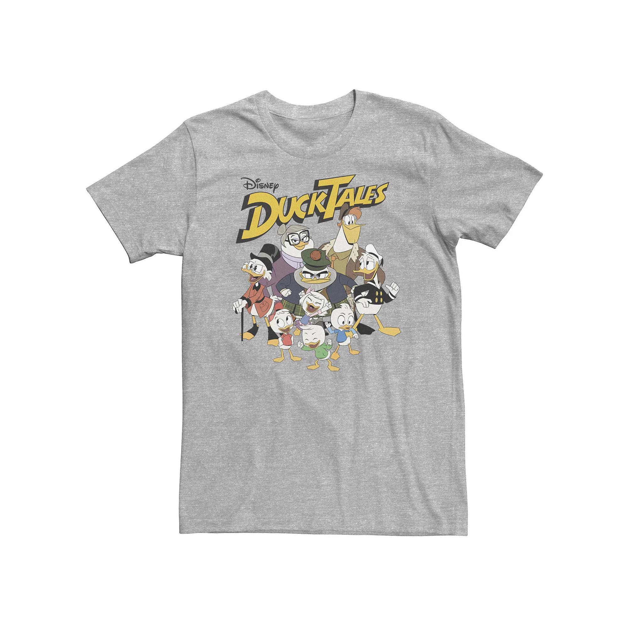 Big & Tall Disney DuckTales Group Shot Logo Tee, Men's,  Product Image