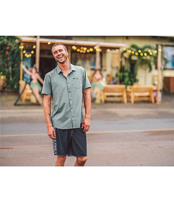 O'Neill Checked Hybrid Standard Fit Short Sleeve Woven Shirt Product Image