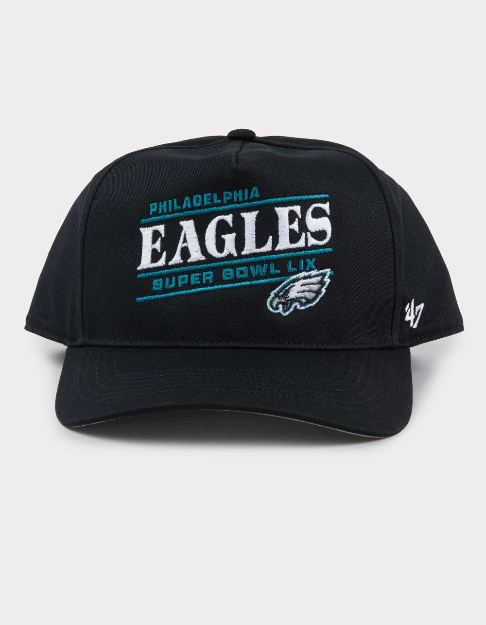 47 BRAND Philadelphia Eagles Super Bowl LIX '47 Hitch Snapback Hat - BLACK Product Image