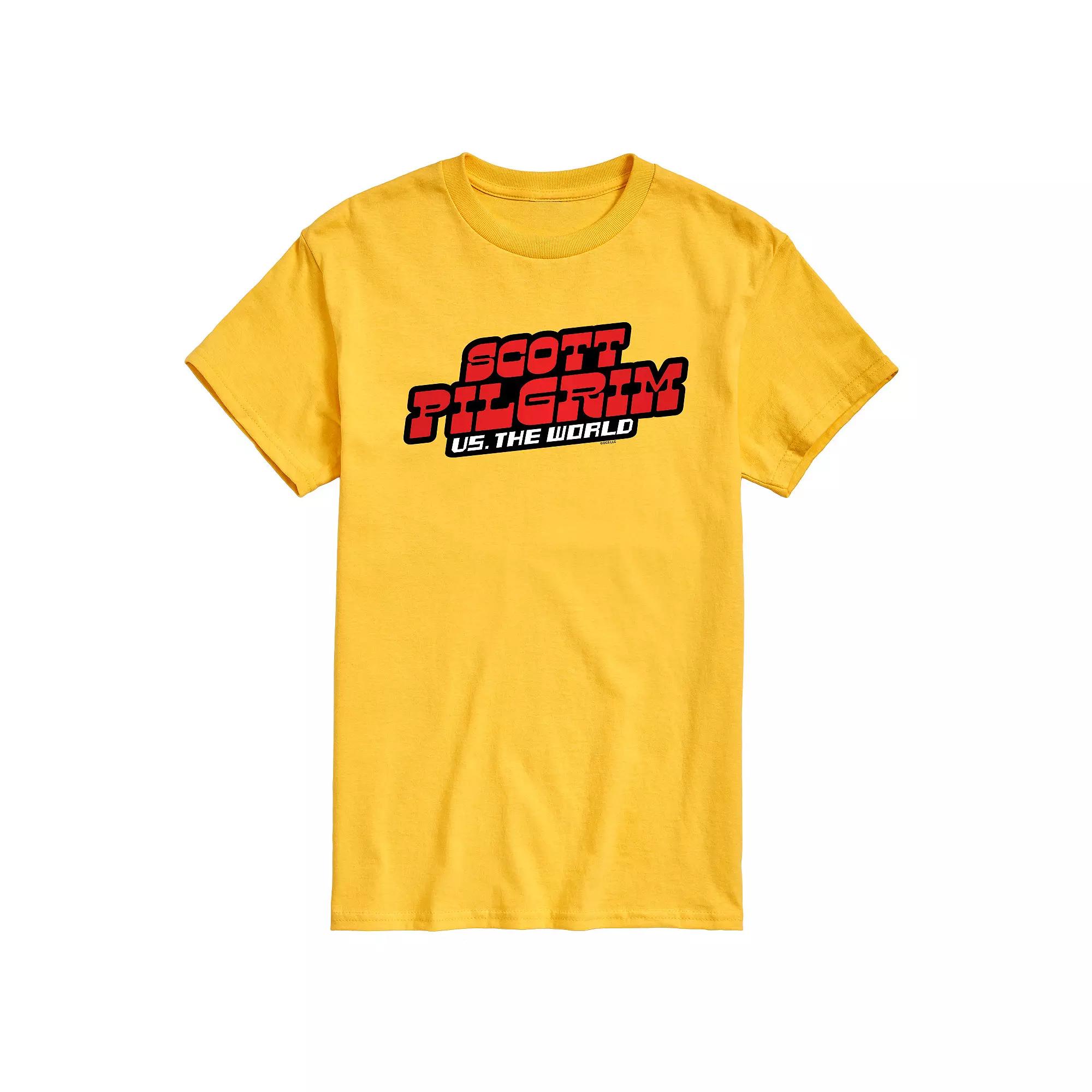 Men's Scott Pilgrim Vs The World Movie Logo Graphic Tee,  Product Image
