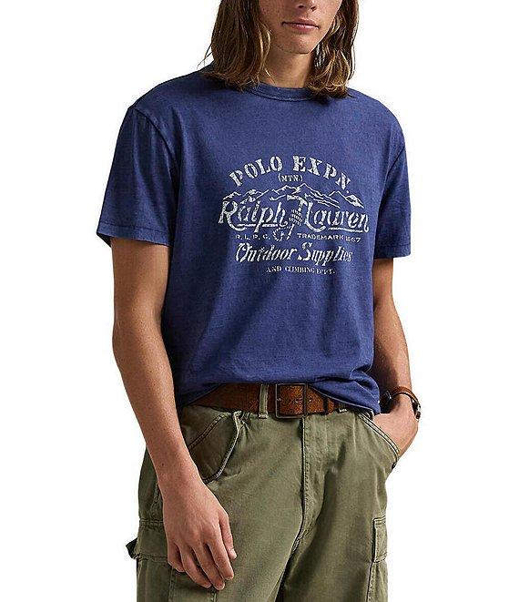Polo Ralph Lauren Classic Fit Slub Jersey Graphic Short Sleeve T-Shirt Product Image