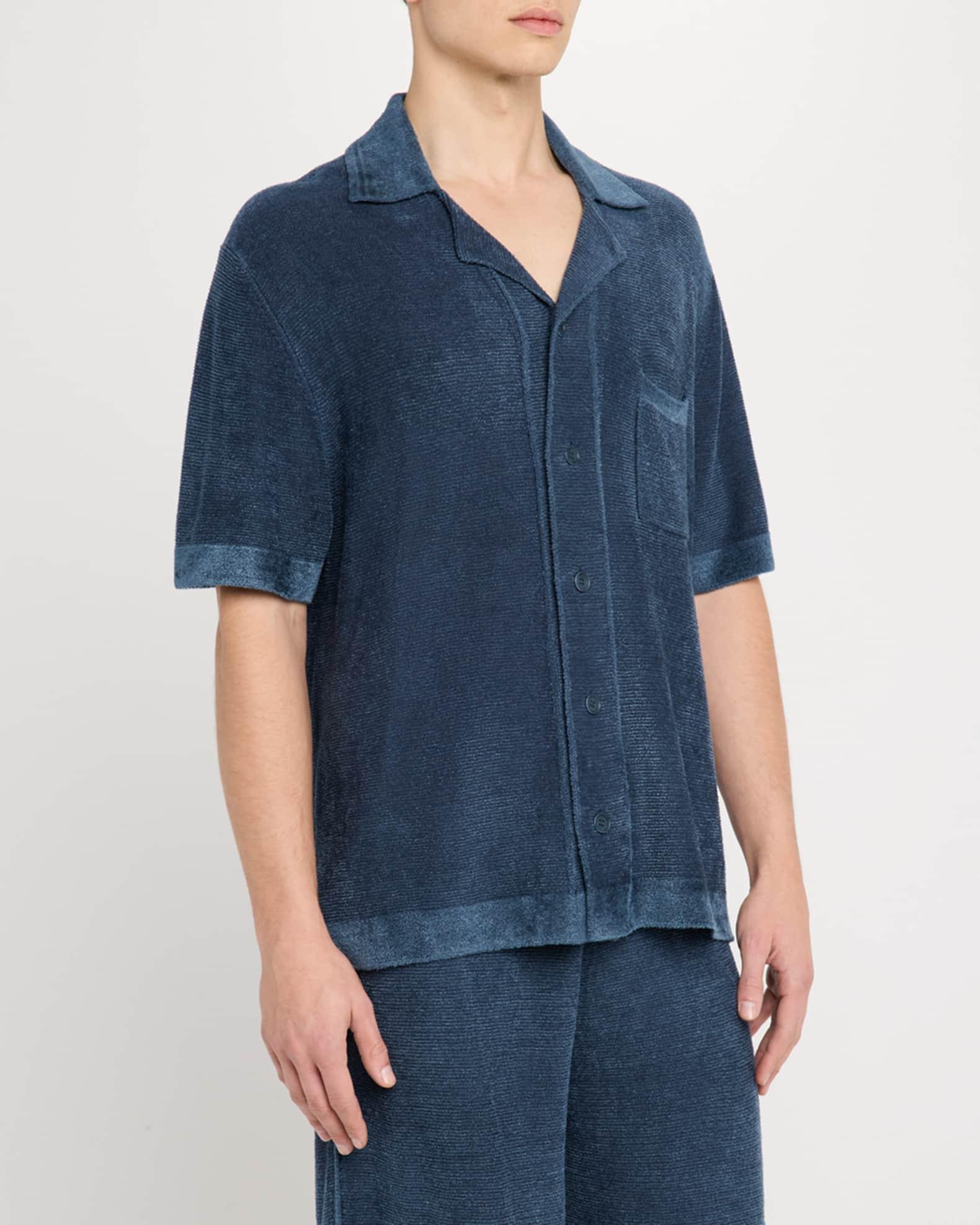 Men's Ozzie Terry Knit Camp Shirt Product Image