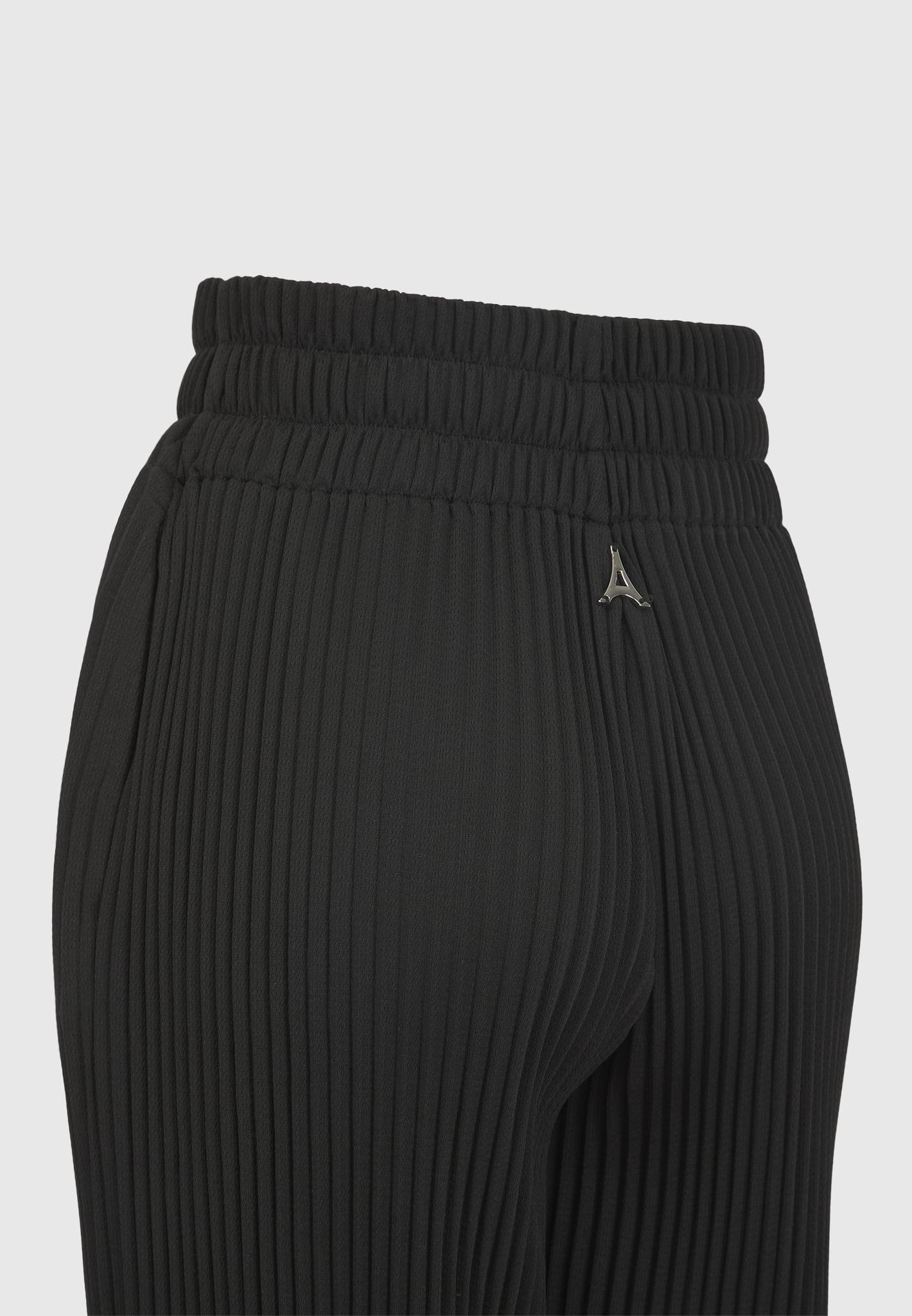 Pleated Trousers - Black Female Product Image