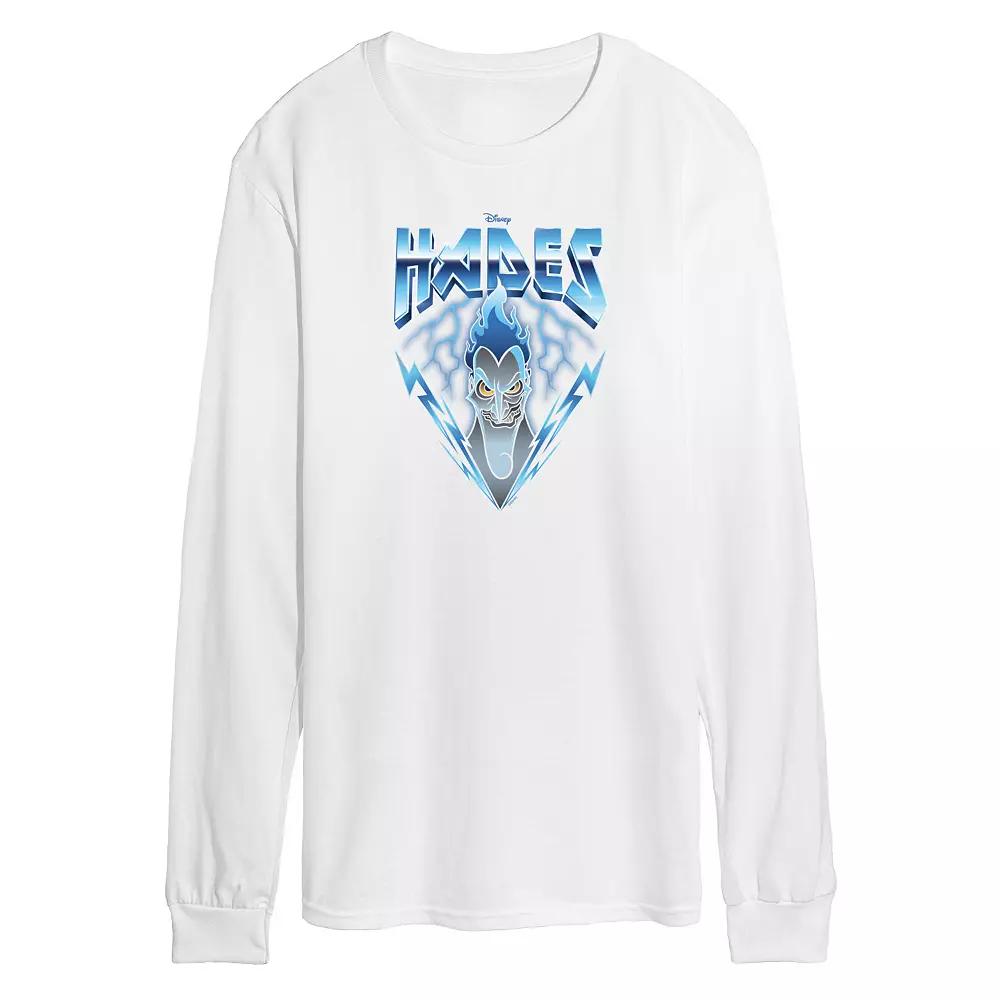Disney Villains Hades Men's Rock Long Sleeve Graphic Tee,  Product Image