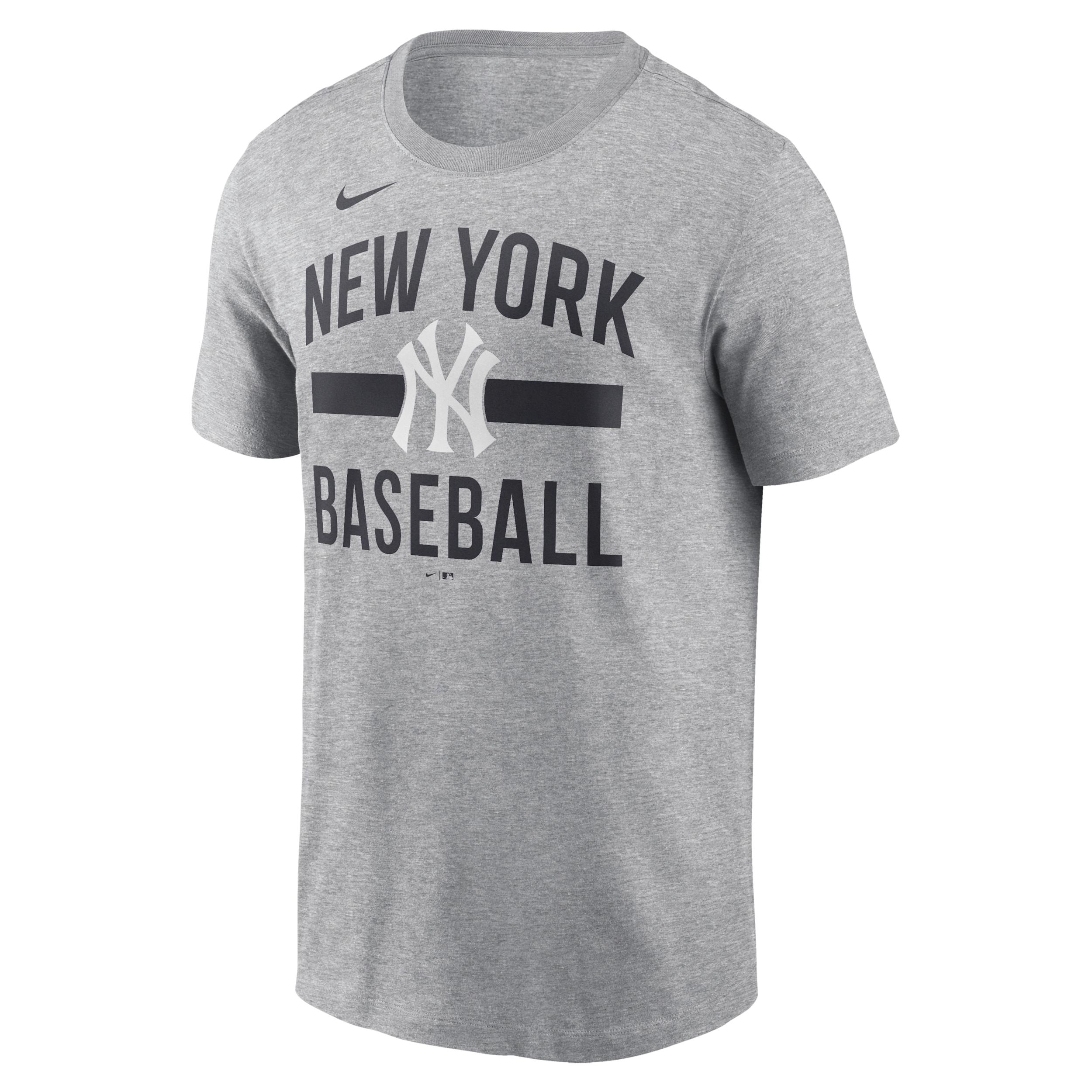 New York Yankees Arched Nike Mens MLB T-Shirt | N19906GNK-LXS Product Image
