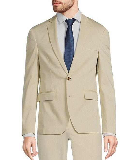 Murano Slim Fit Solid Sateen Suit Separates Jacket Product Image
