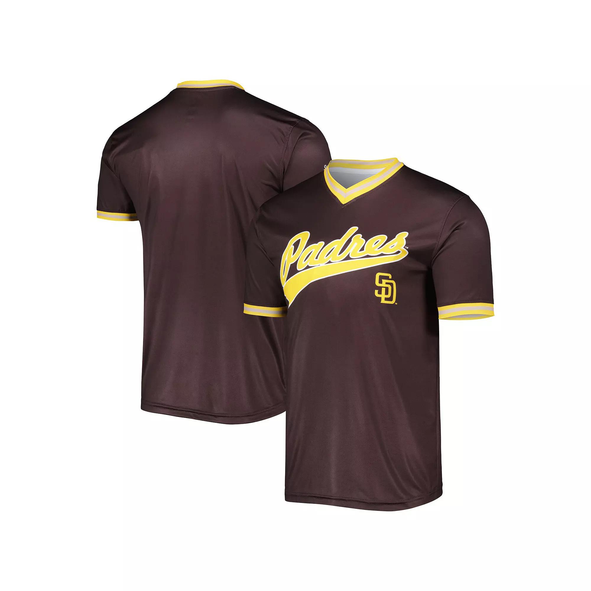 Men's Stitches Brown San Diego Padres Cooperstown Collection Team Jersey,  Product Image