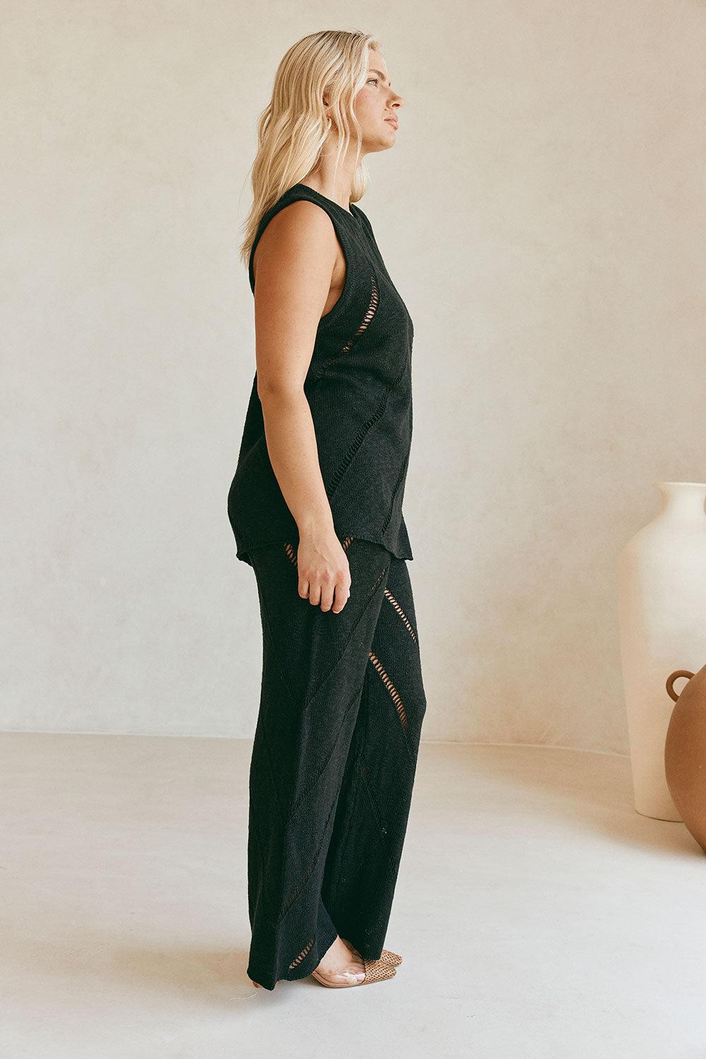 Josiah Top - Black Product Image