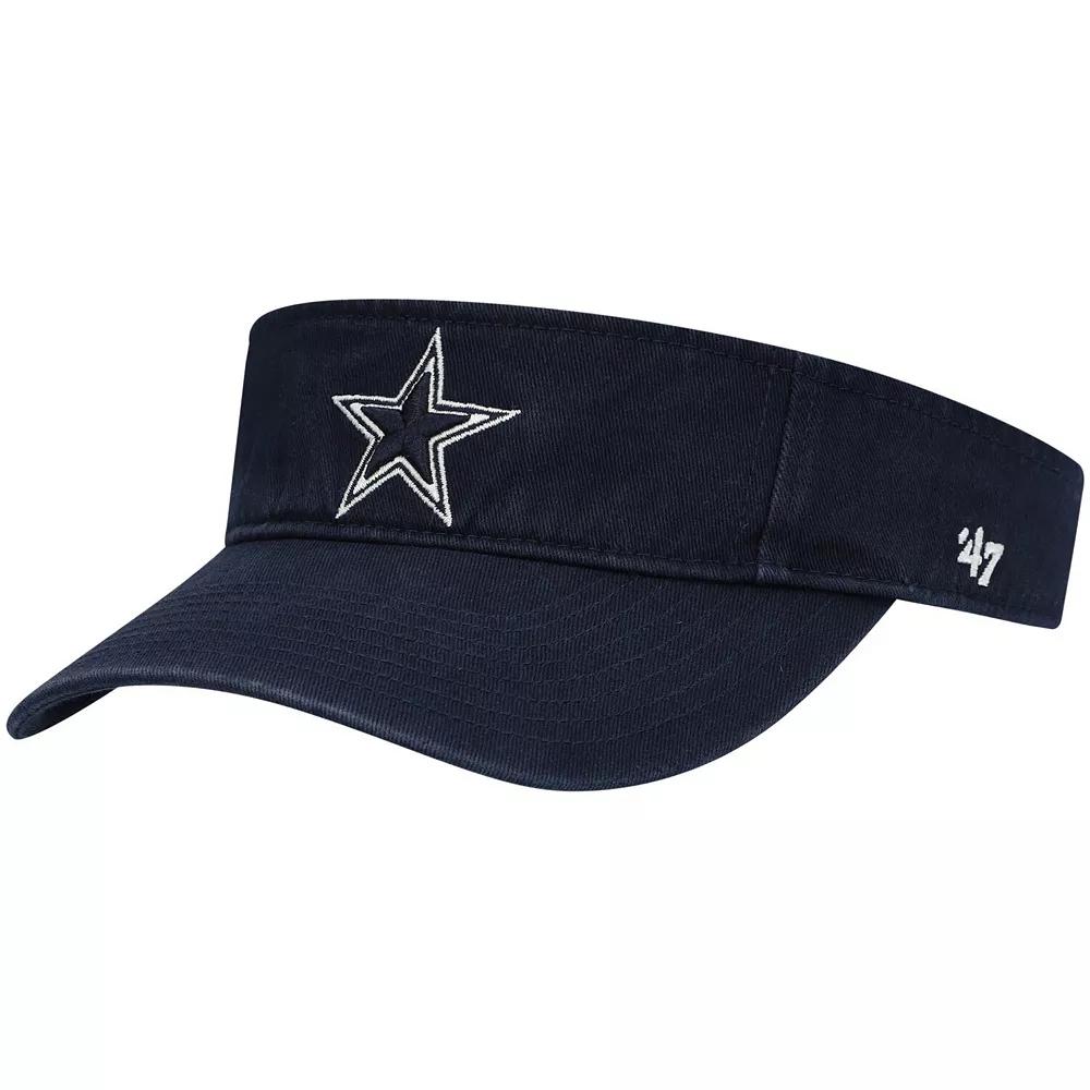 Men's '47 Navy Dallas Cowboys Clean Up Visor, Blue Product Image