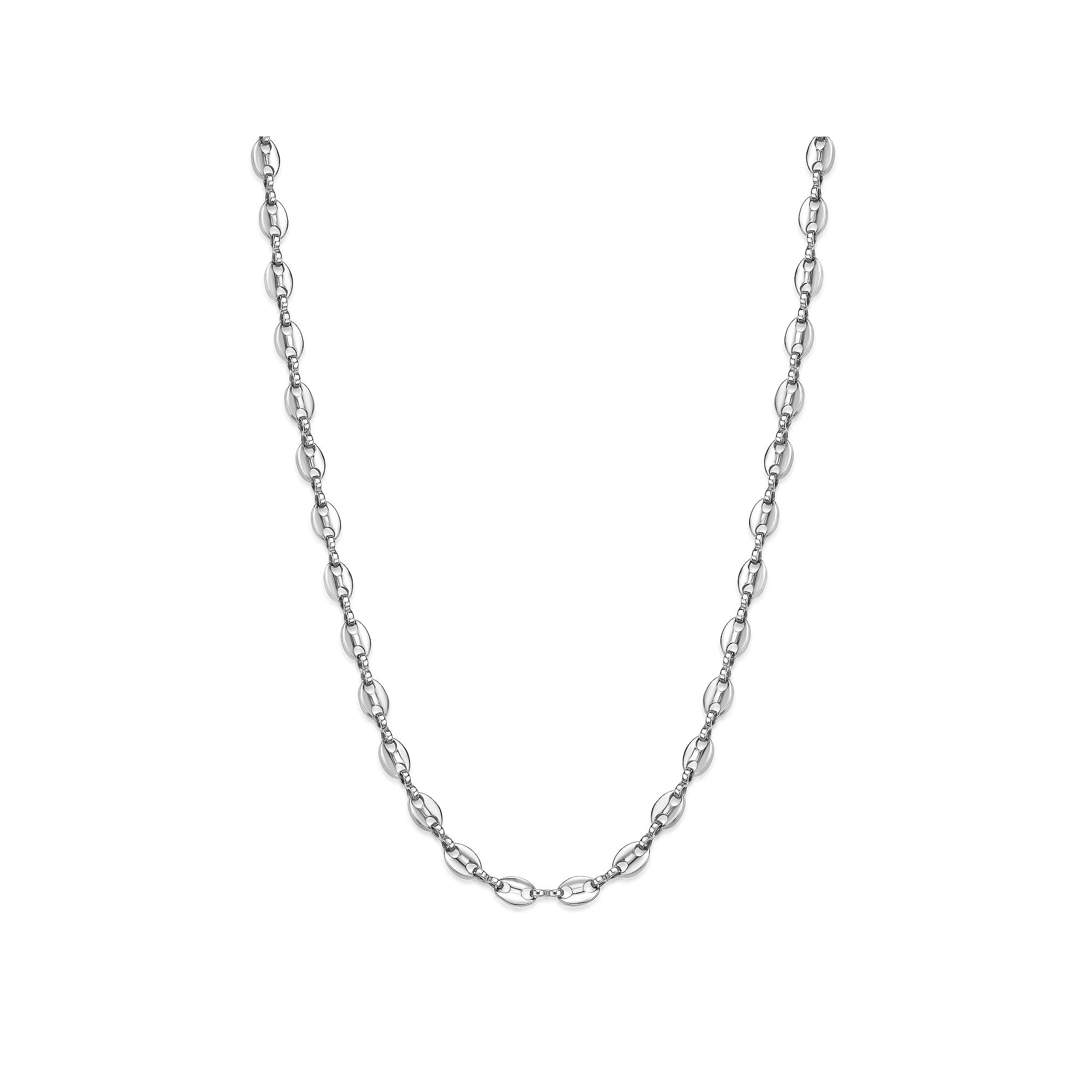 Men's LYNX Stainless Steel Link Chain Necklace, Size: 22" Product Image