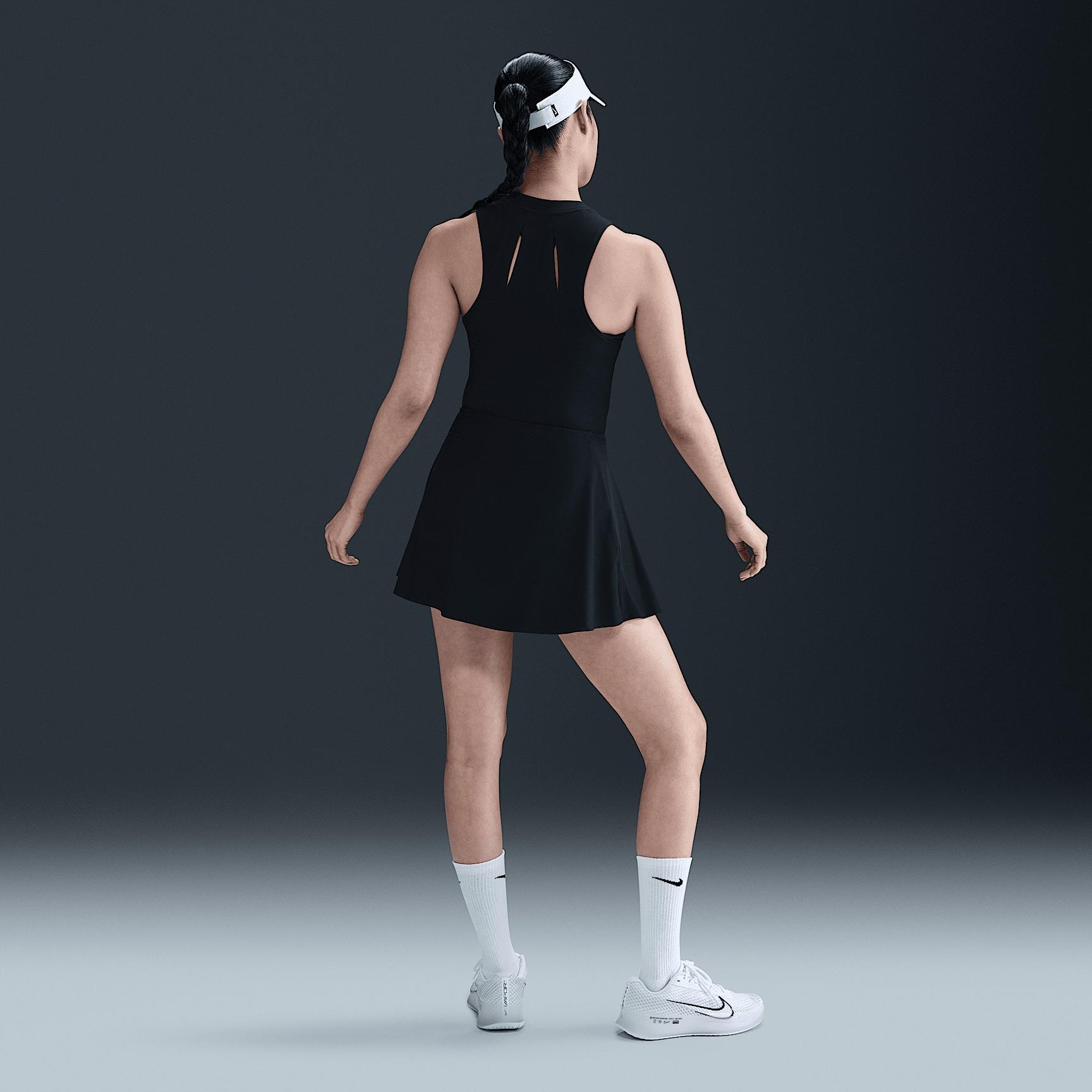 Nike Womens Victory Dri-FIT Short Flouncy Tennis Skirt | FD5577-010 Product Image