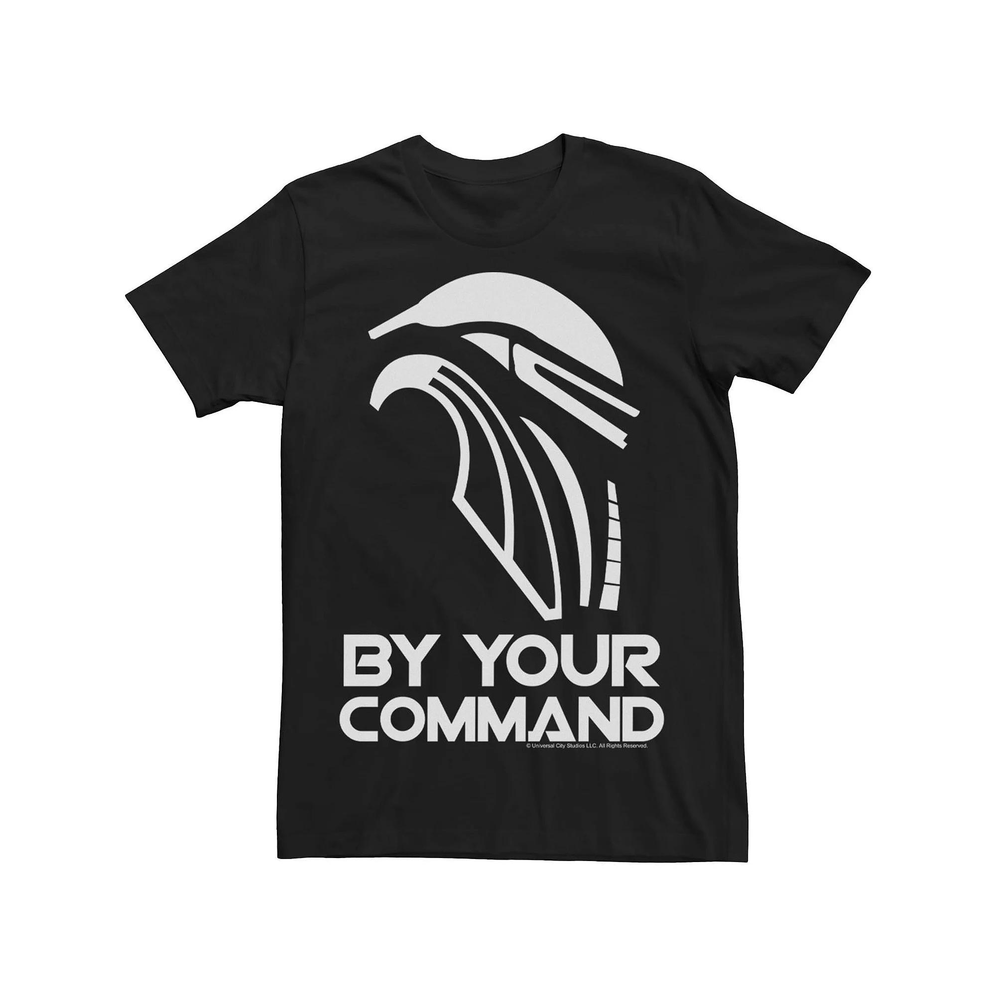 Men's Battlestar Galactica Cylon By Your Command Stamp Tee,  Product Image