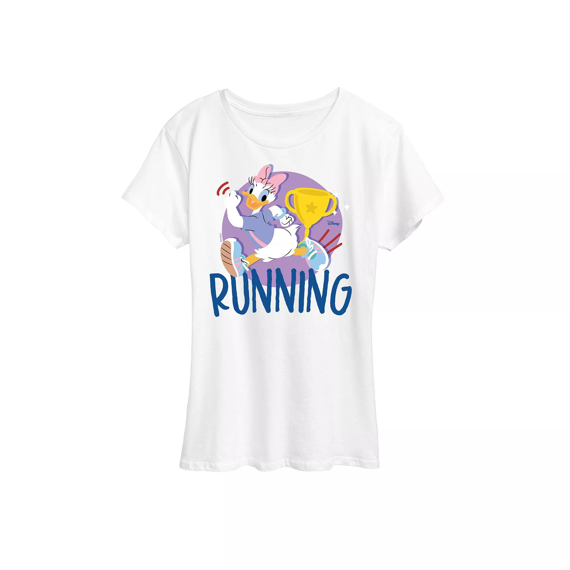 Disney's Daisy Duck Women's Running Graphic Tee,  Product Image
