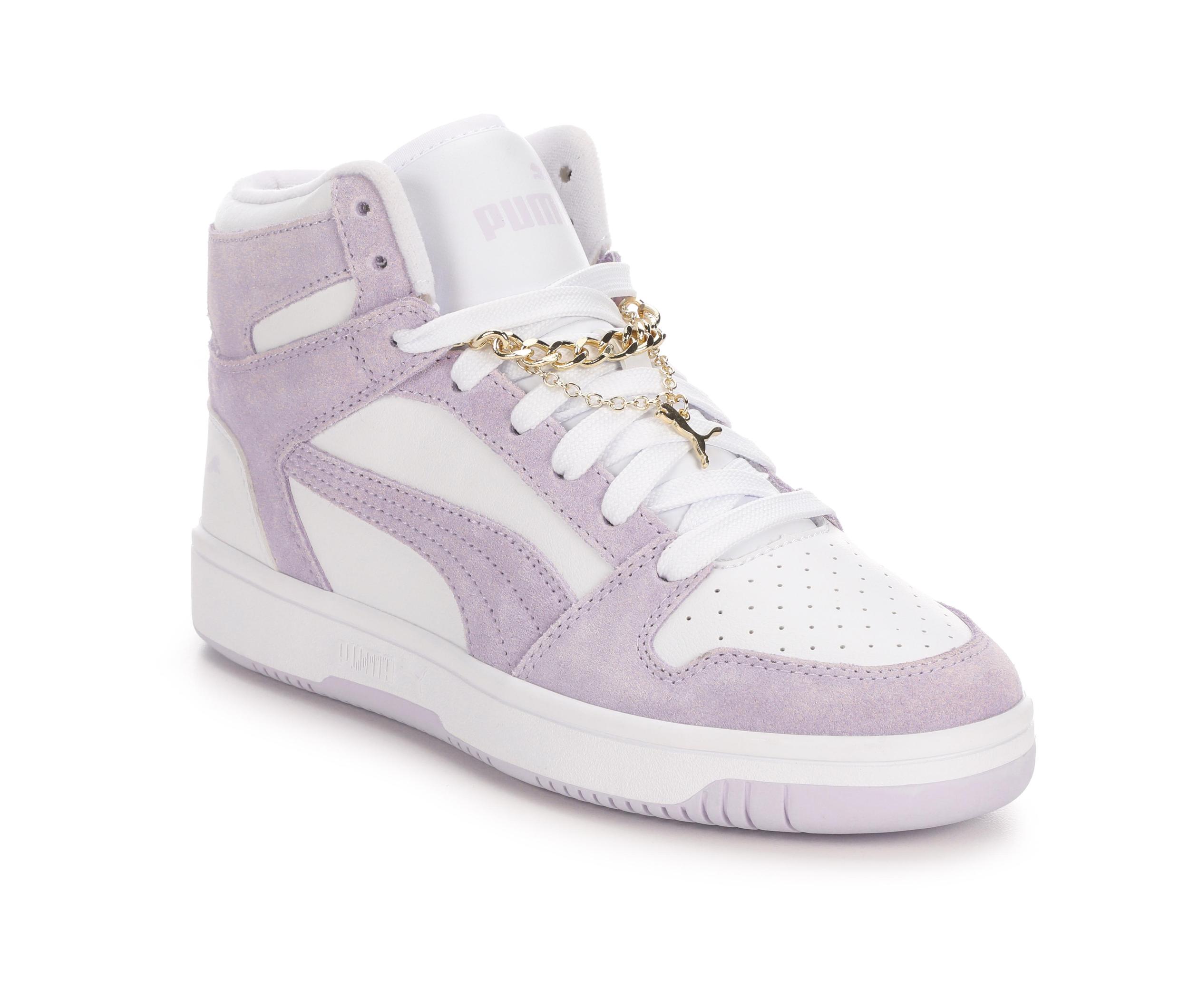 Women's Puma Rebound High-Top Sneakers Product Image