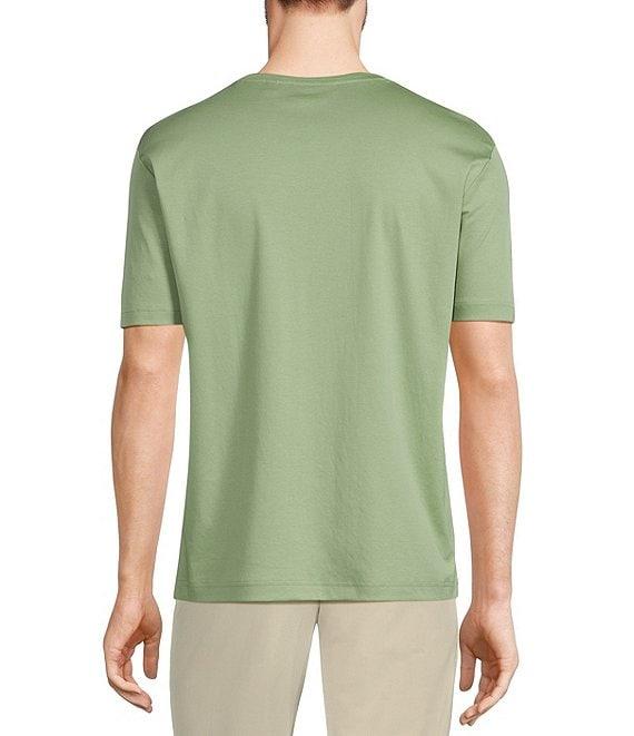Murano Liquid Luxury Classic Fit Short Sleeve V-Neck T-Shirt Product Image