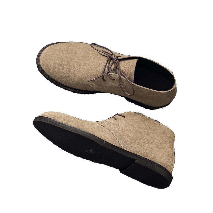 Plain Lace-Up Desert Shoes Product Image