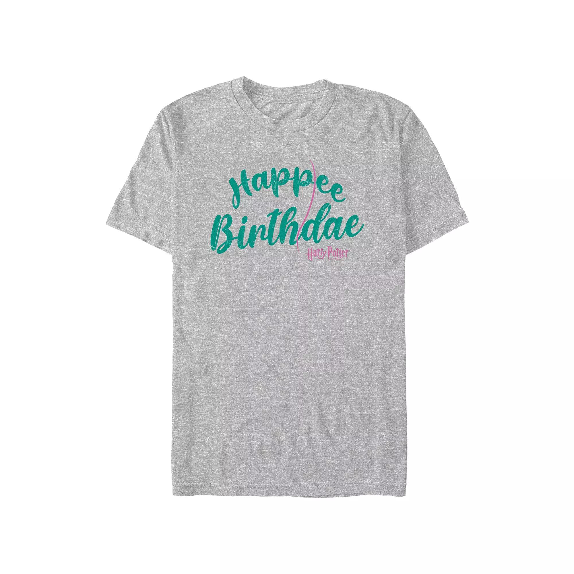 Men's Harry Potter Happee Birthdae Graphic Tee,  Product Image