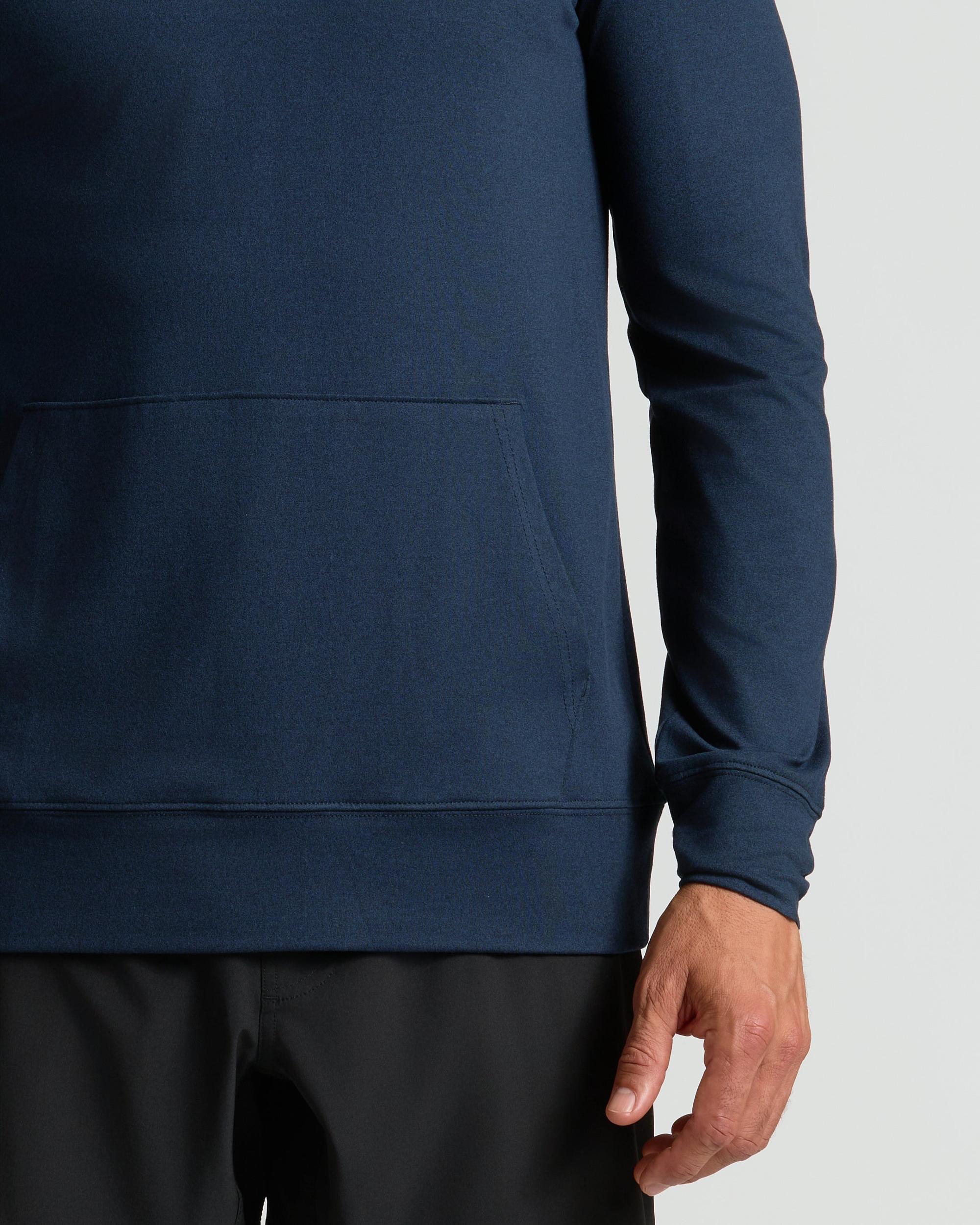 Heather Navy Active Comfort Pullover Hoodie Product Image