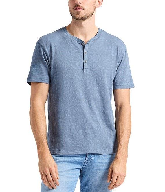 Buffalo David Bitton Kandido Short Sleeve Henley Product Image