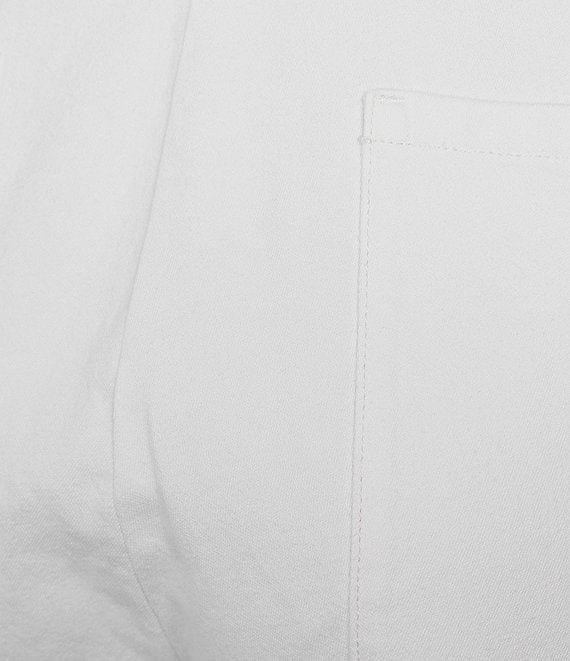 Eileen Fisher Organic Linen Handkerchief Classic Collar Button Front Long Sleeve Shirt Product Image