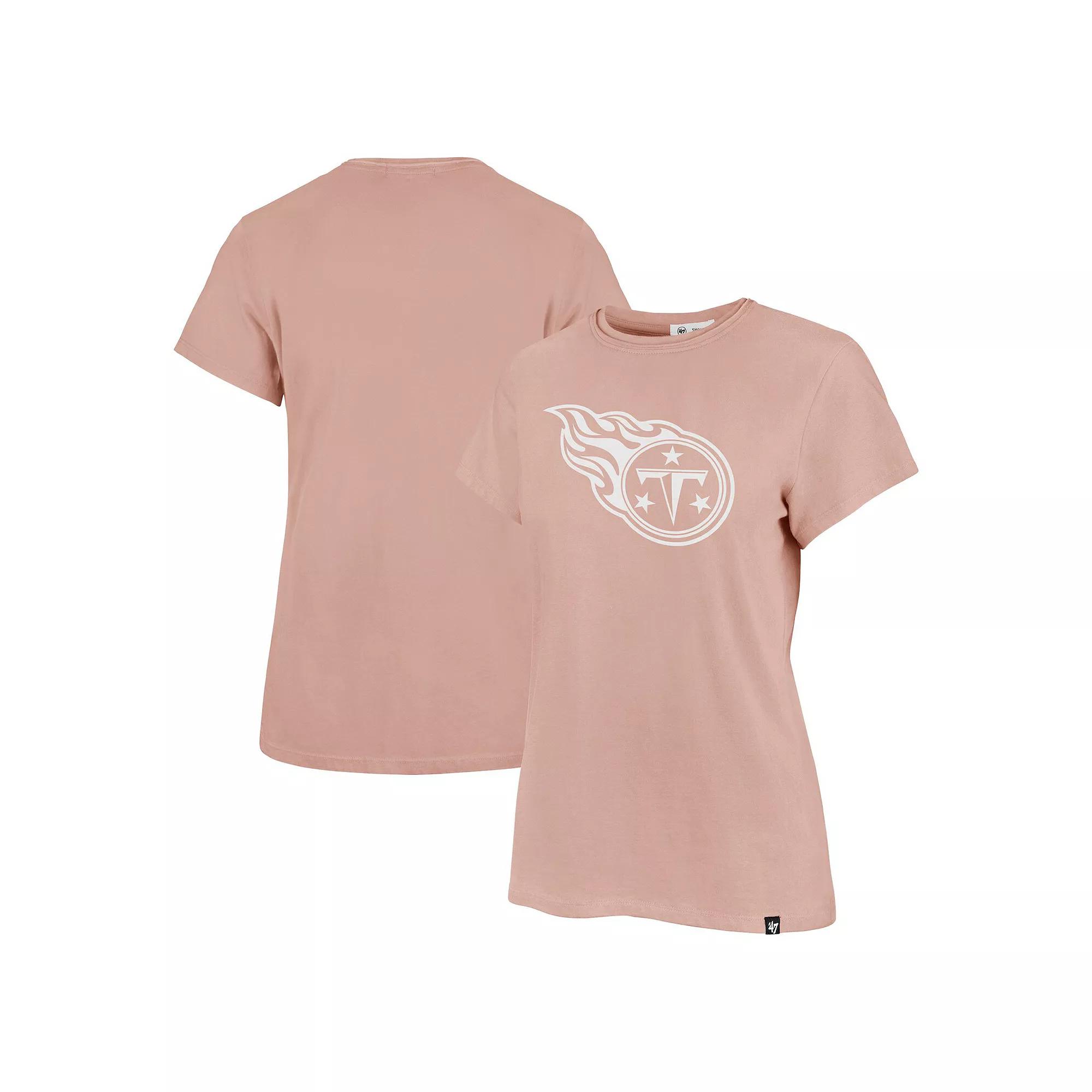 Women's '47 Scarlet San Francisco 49ers Pep Up Frankie T-Shirt,  Product Image