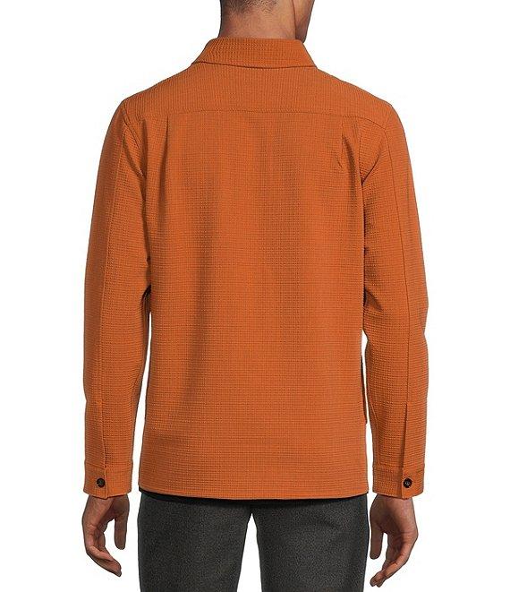 Murano Prehistoric Prep Collection Slim Fit Solid Shirt Jacket Product Image