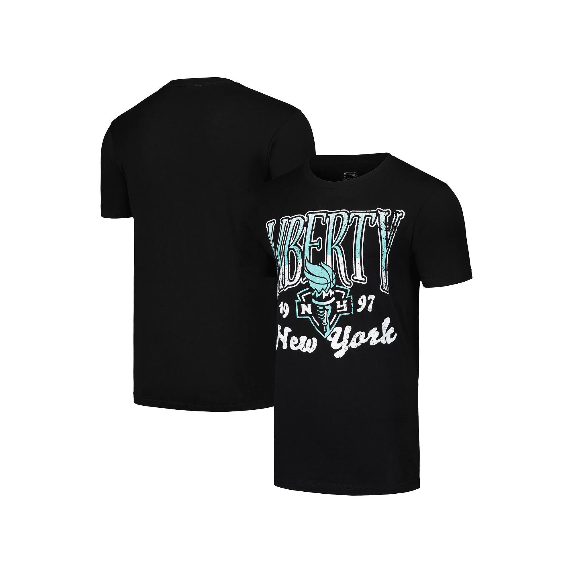 Unisex Stadium Essentials Black New York Liberty Sky High T-Shirt, Adult Unisex, Size: Large, Nyl Black Product Image