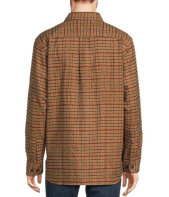 L.L.Bean Chamois Mini Plaid Long Sleeve Woven Shirt Product Image