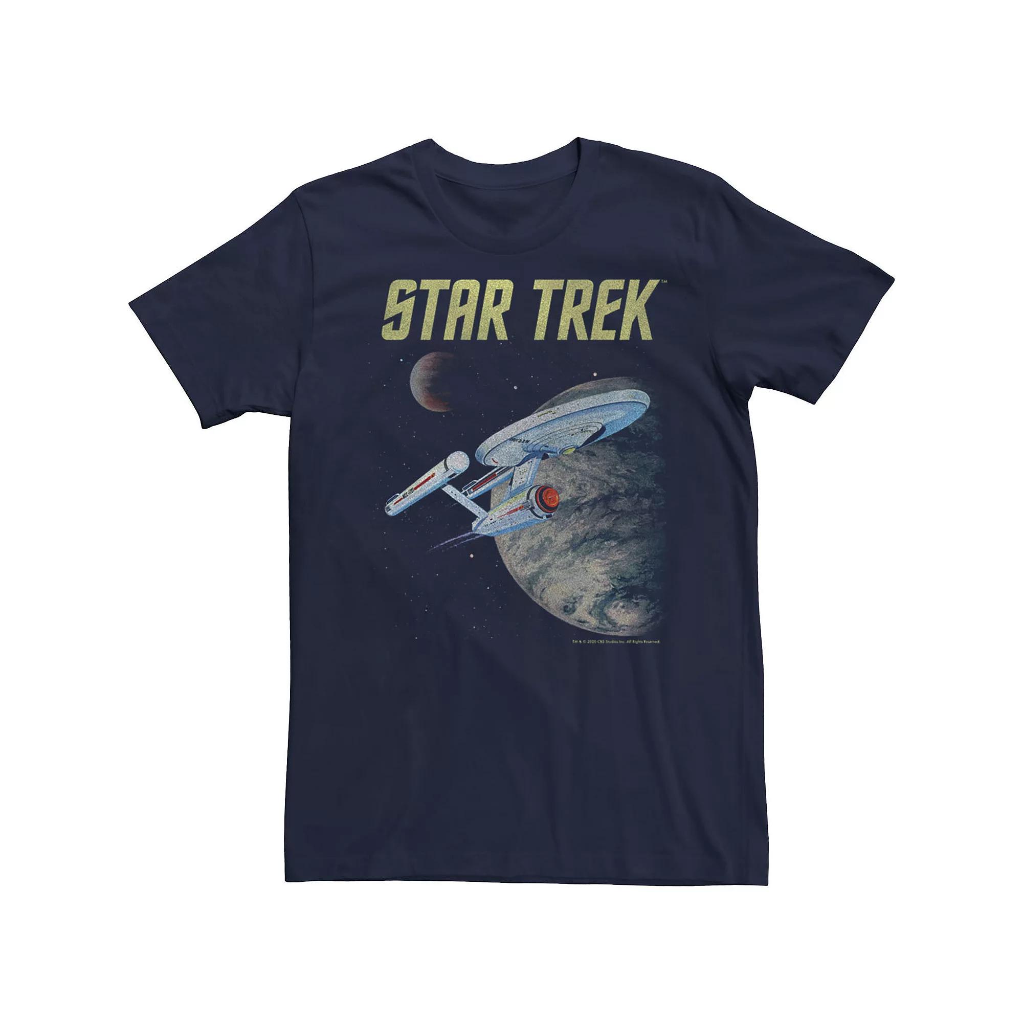 Men's Star Trek The Original Series Enterprise Poster Tee,  Product Image