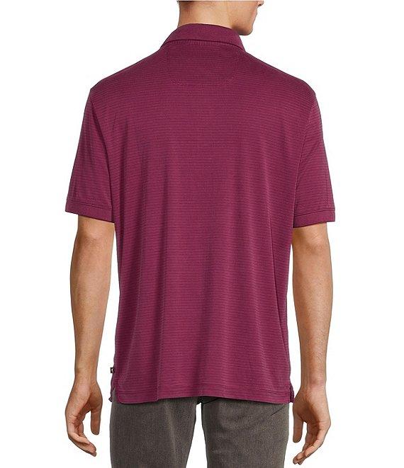 Tommy Bahama Bay Stripe Short Sleeve Polo Shirt Product Image